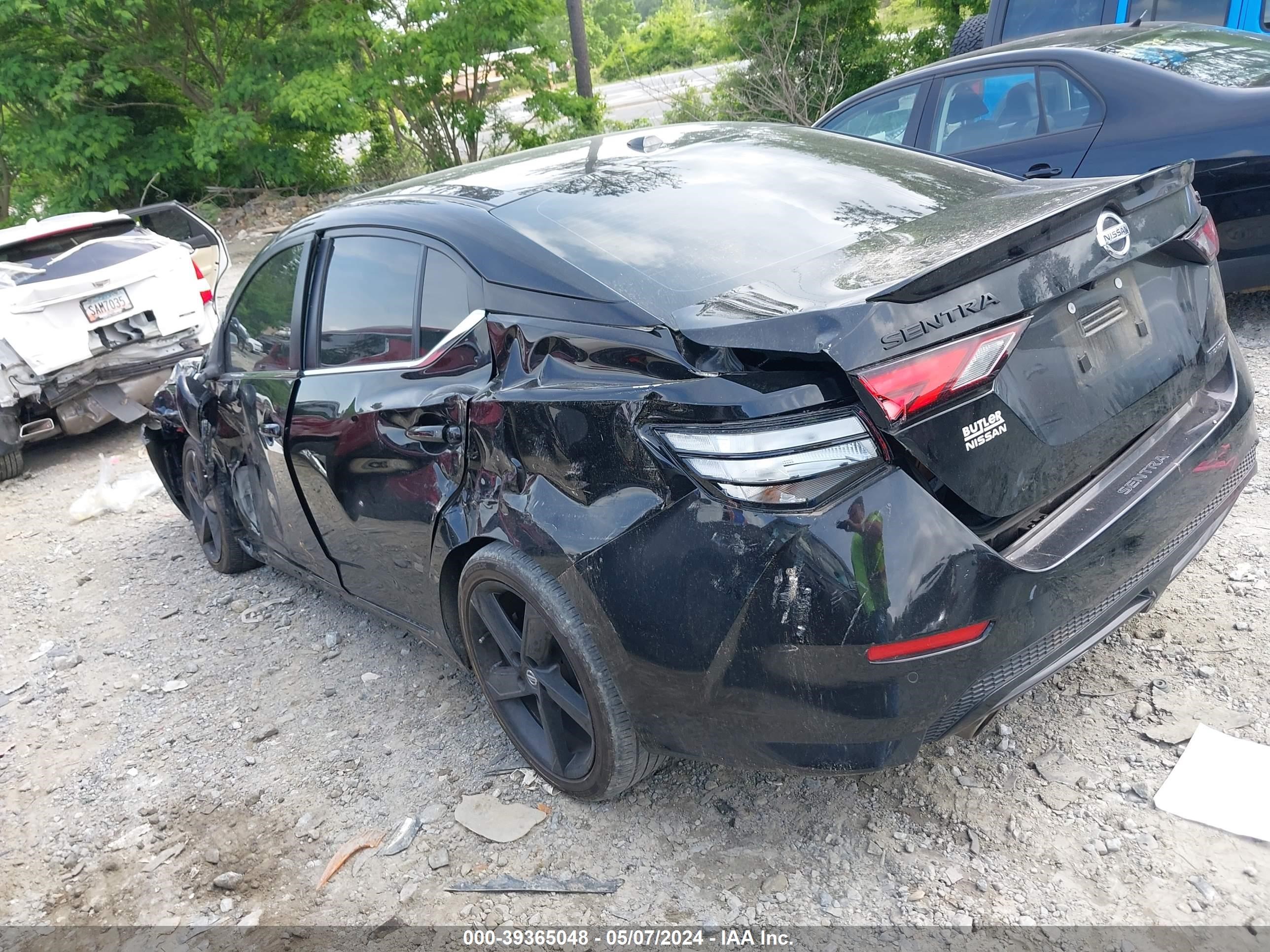 2022 Nissan Sentra Sr Xtronic Cvt vin: 3N1AB8DVXNY300907