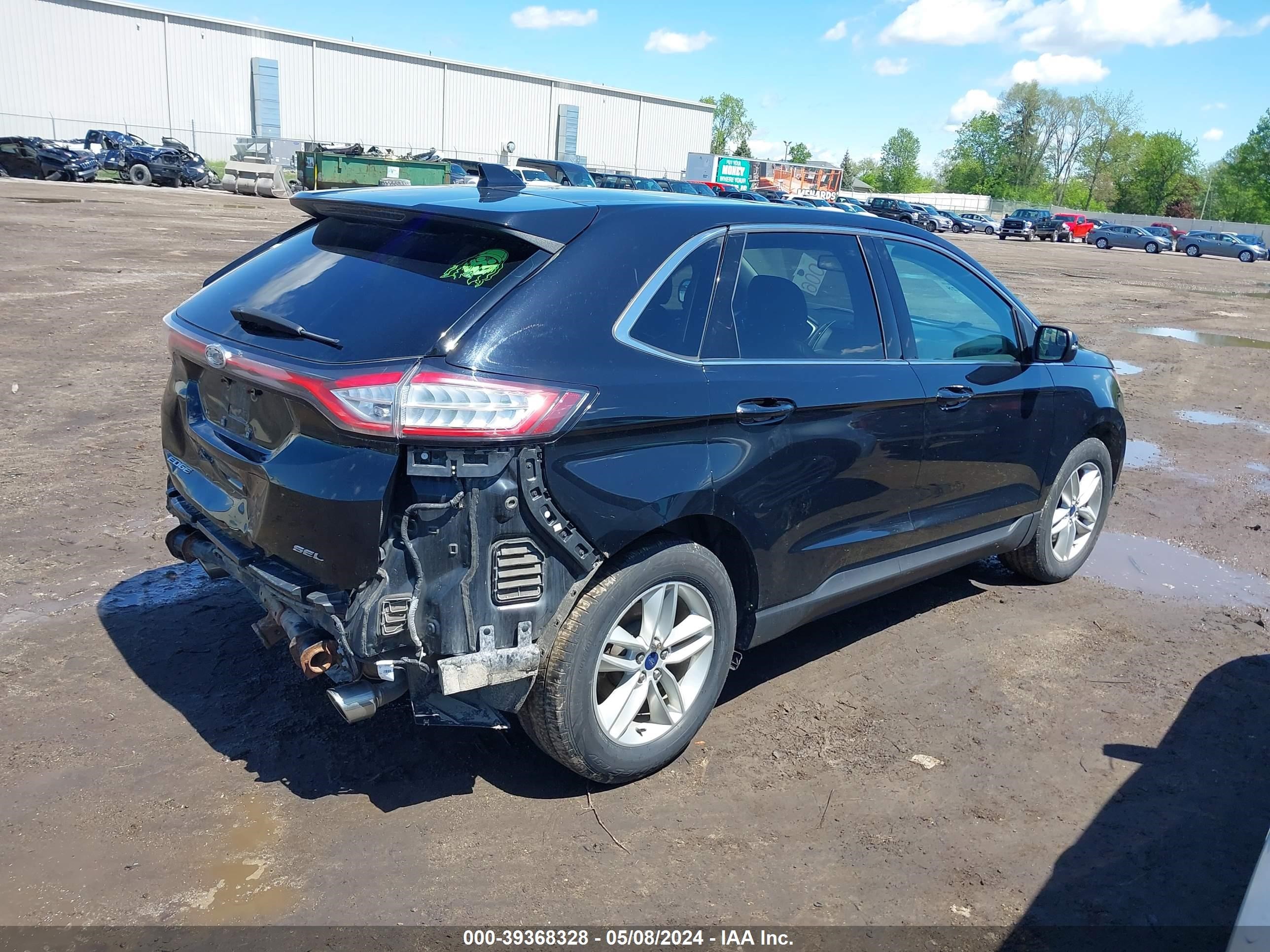 2016 Ford Edge Sel vin: 2FMPK4J82GBB54265