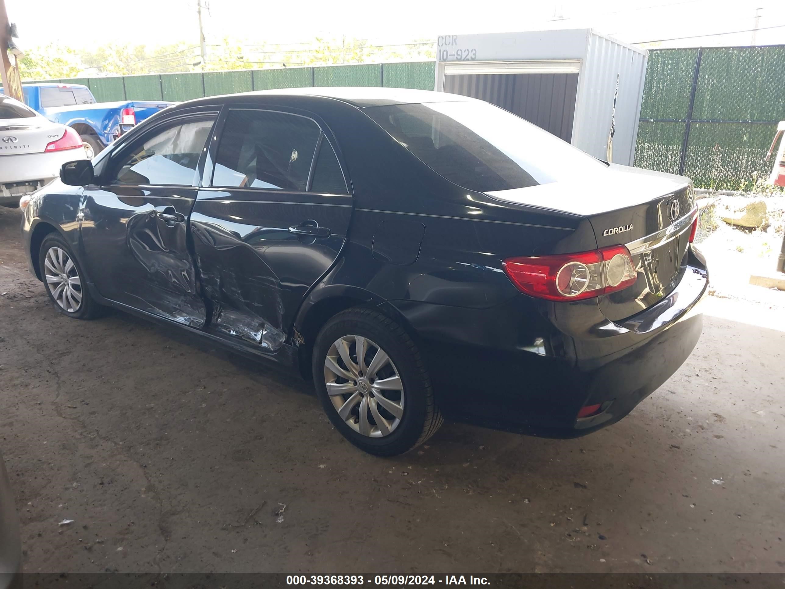 2013 Toyota Corolla Le vin: 2T1BU4EE1DC114089