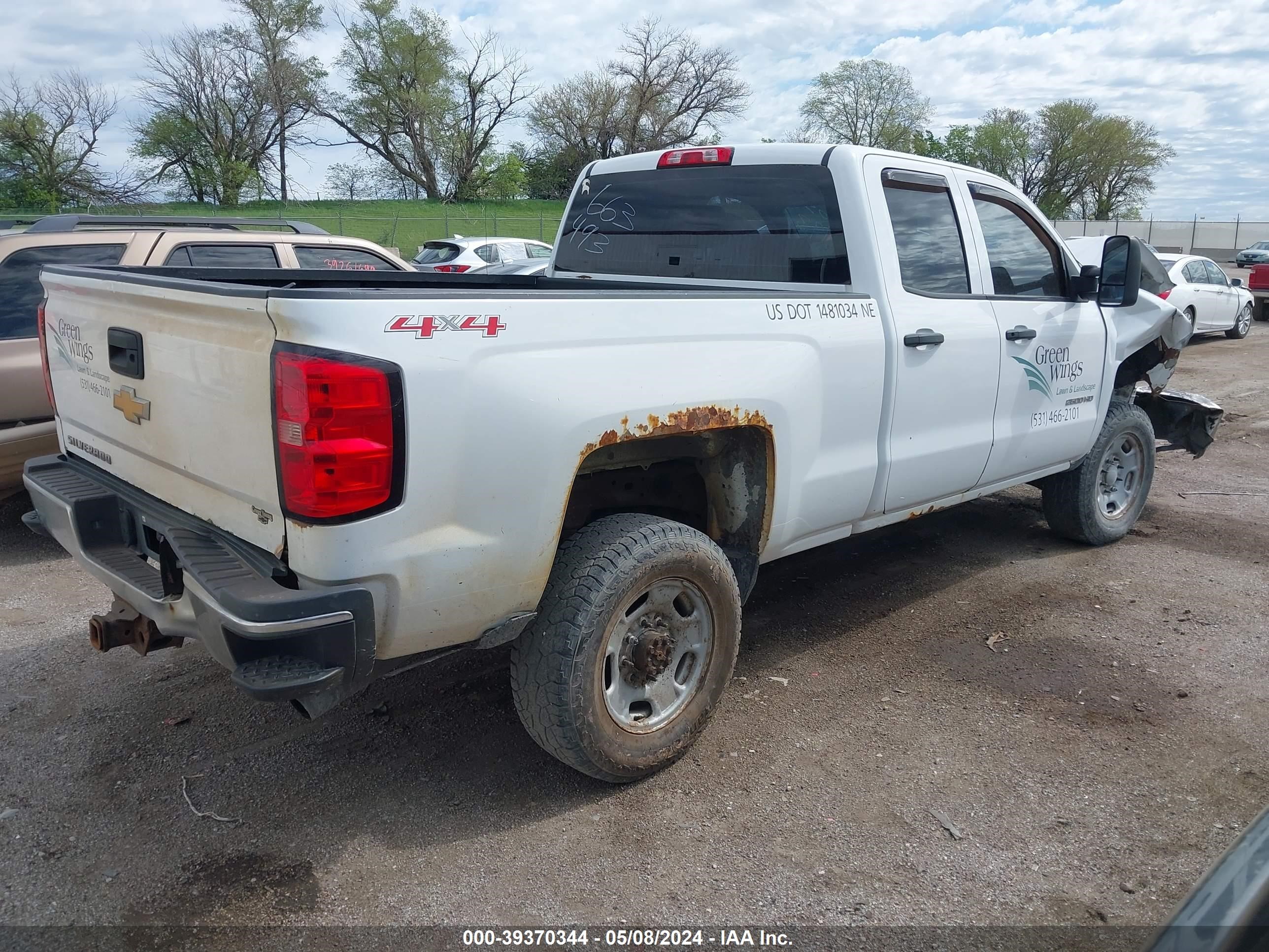 2015 Chevrolet Silverado 2500Hd Wt vin: 1GC2KUEG9FZ506916