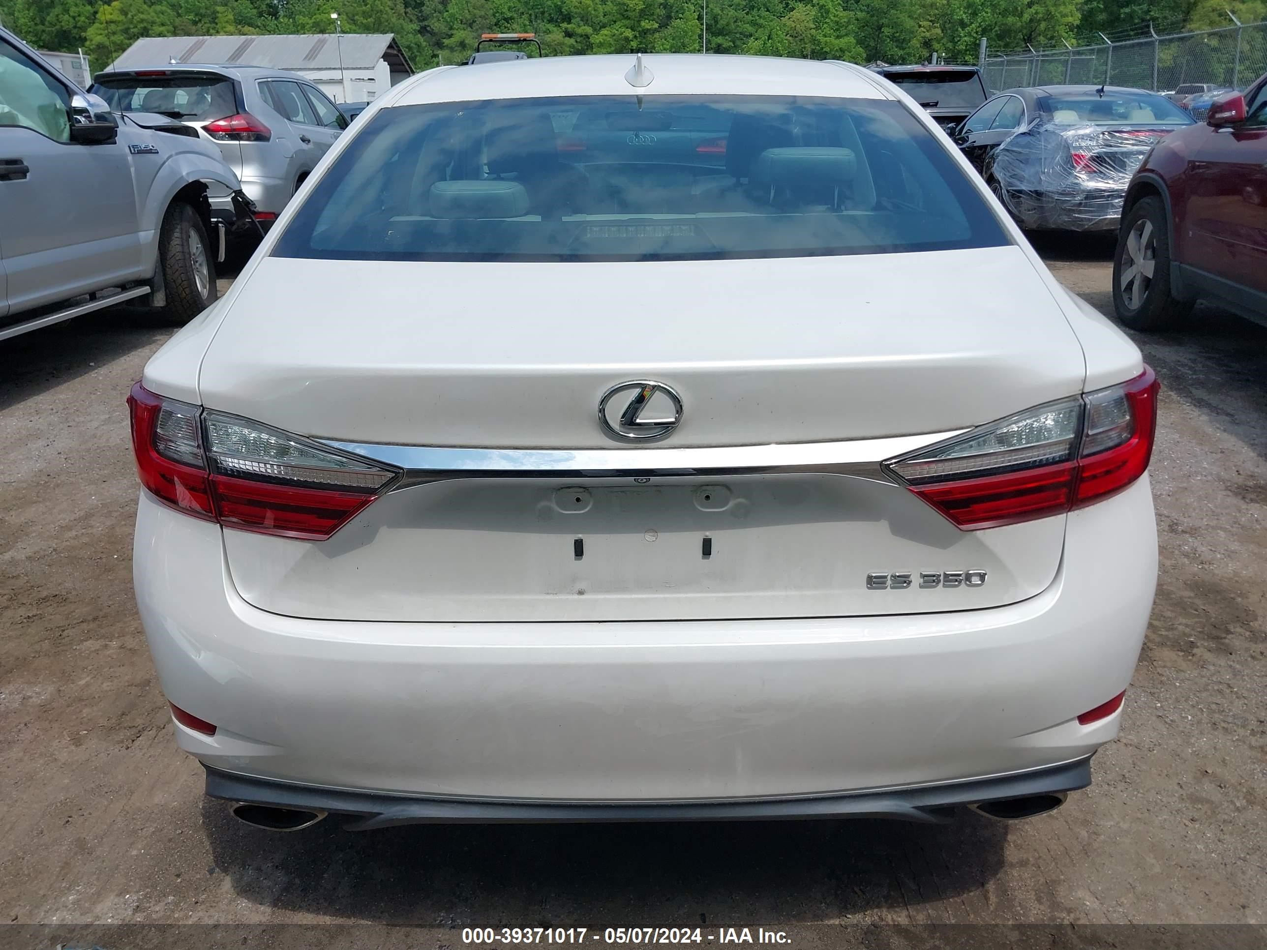 2016 Lexus Es 350 vin: 58ABK1GG6GU013547