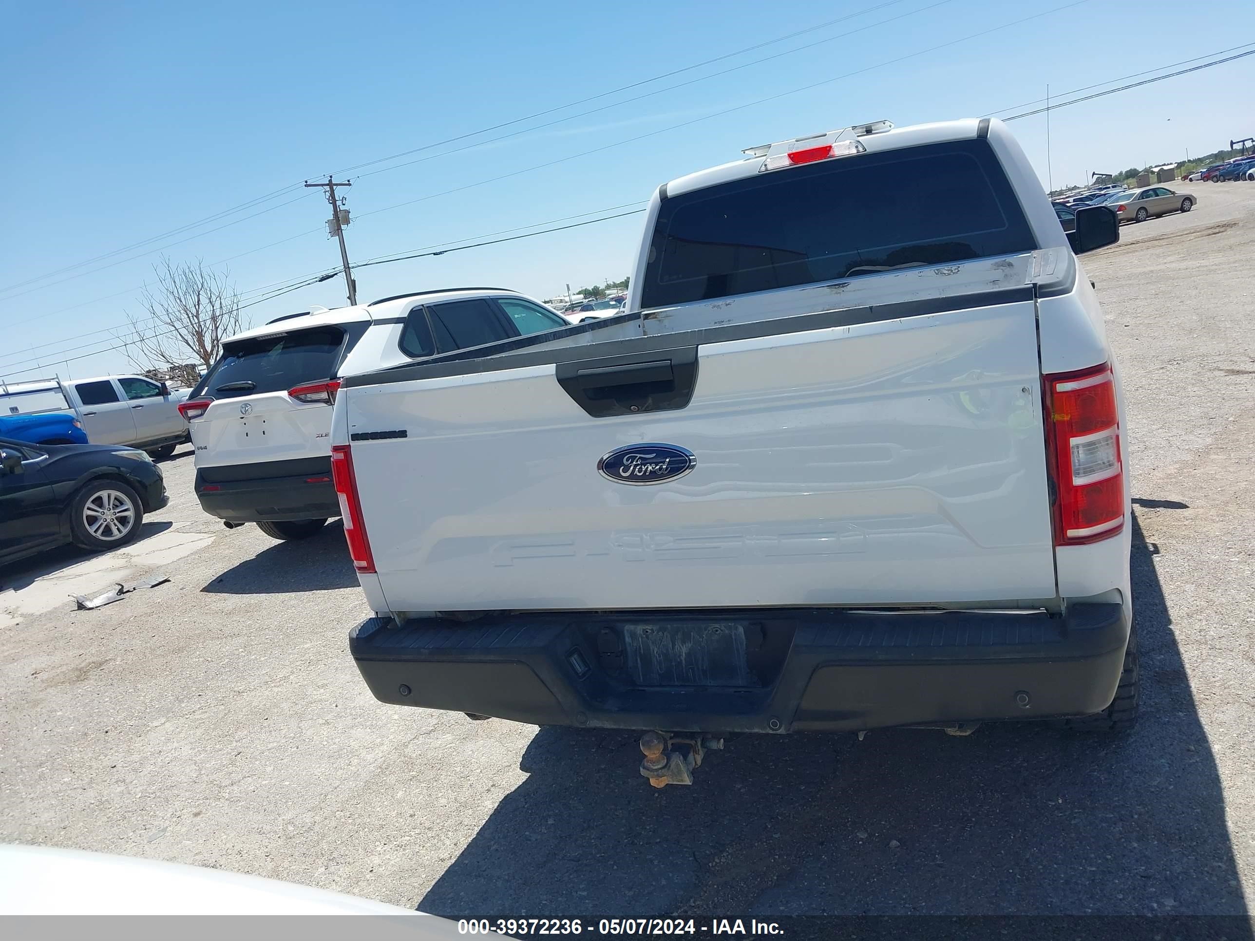 2018 Ford F-150 Xl vin: 1FTFX1E52JKD95918