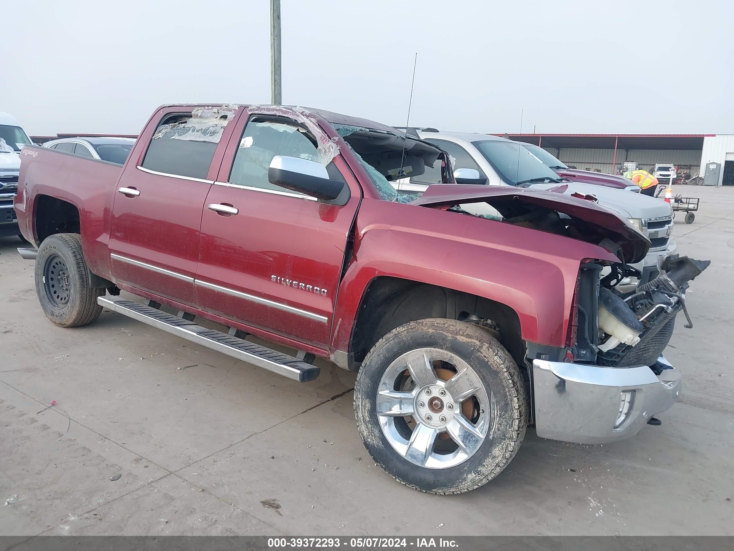 2016 Chevrolet Silverado 1500 1Lz vin: 3GCUKSEC1GG215029