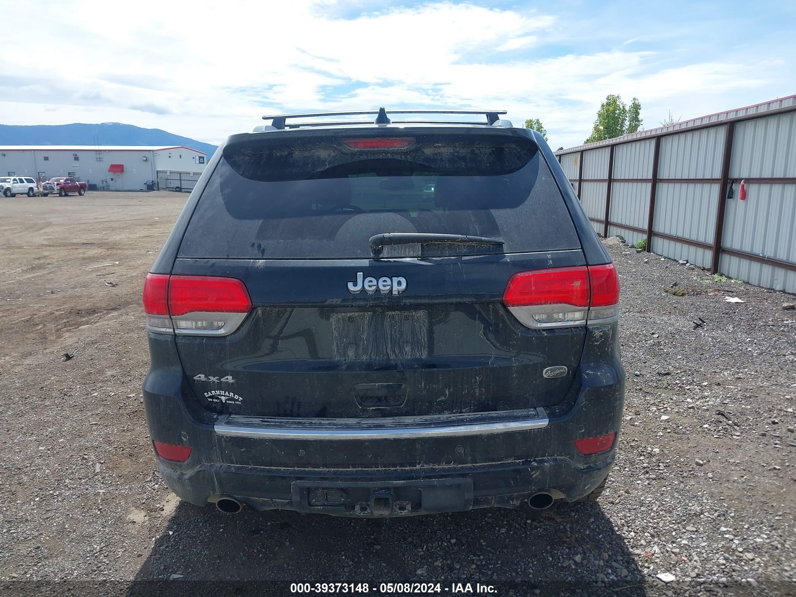 2015 Jeep Grand Cherokee Overland vin: 1C4RJFCT3FC880048