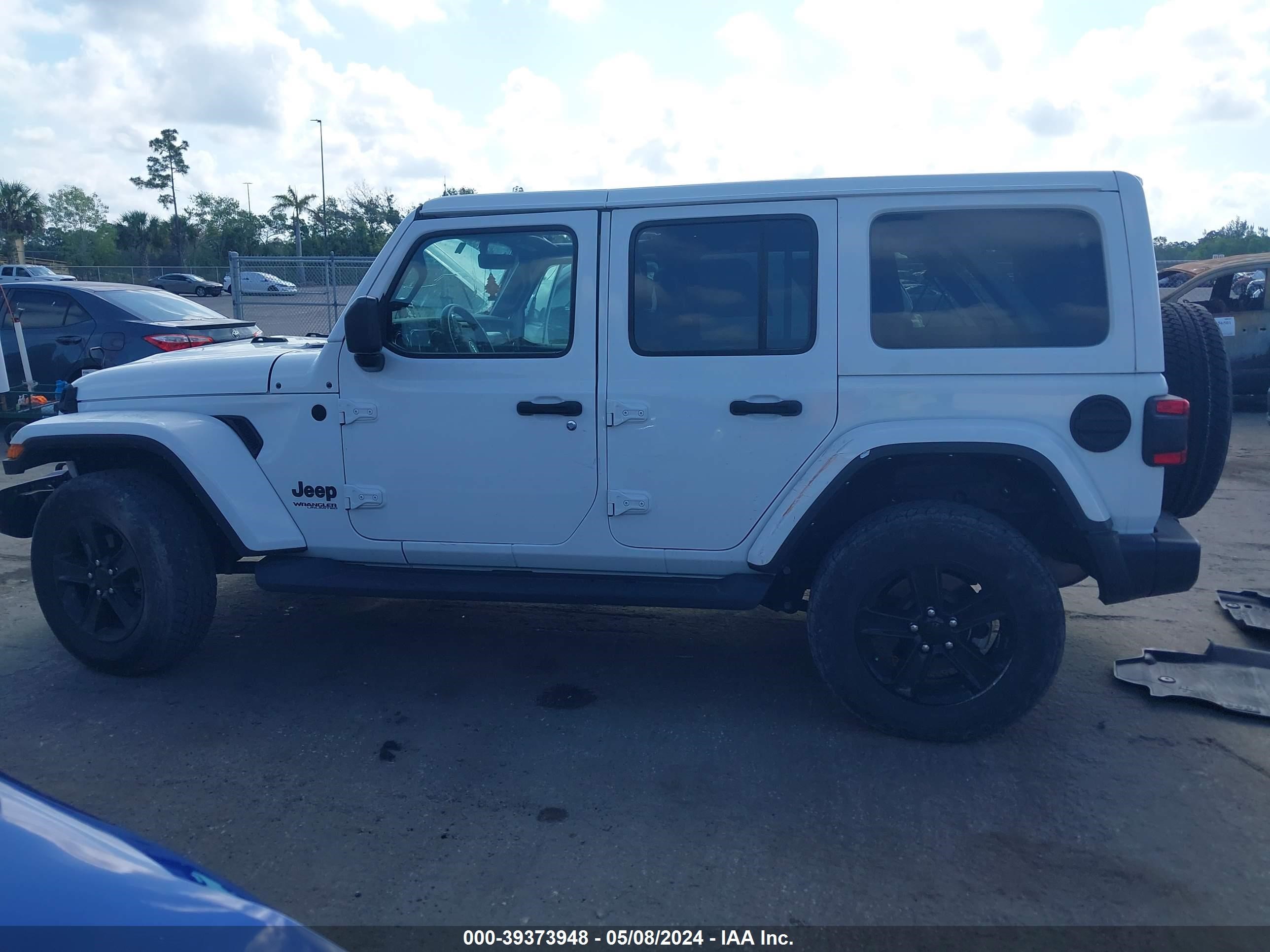 2021 Jeep Wrangler Unlimited Sahara Altitude 4X4 vin: 1C4HJXEG3MW649468