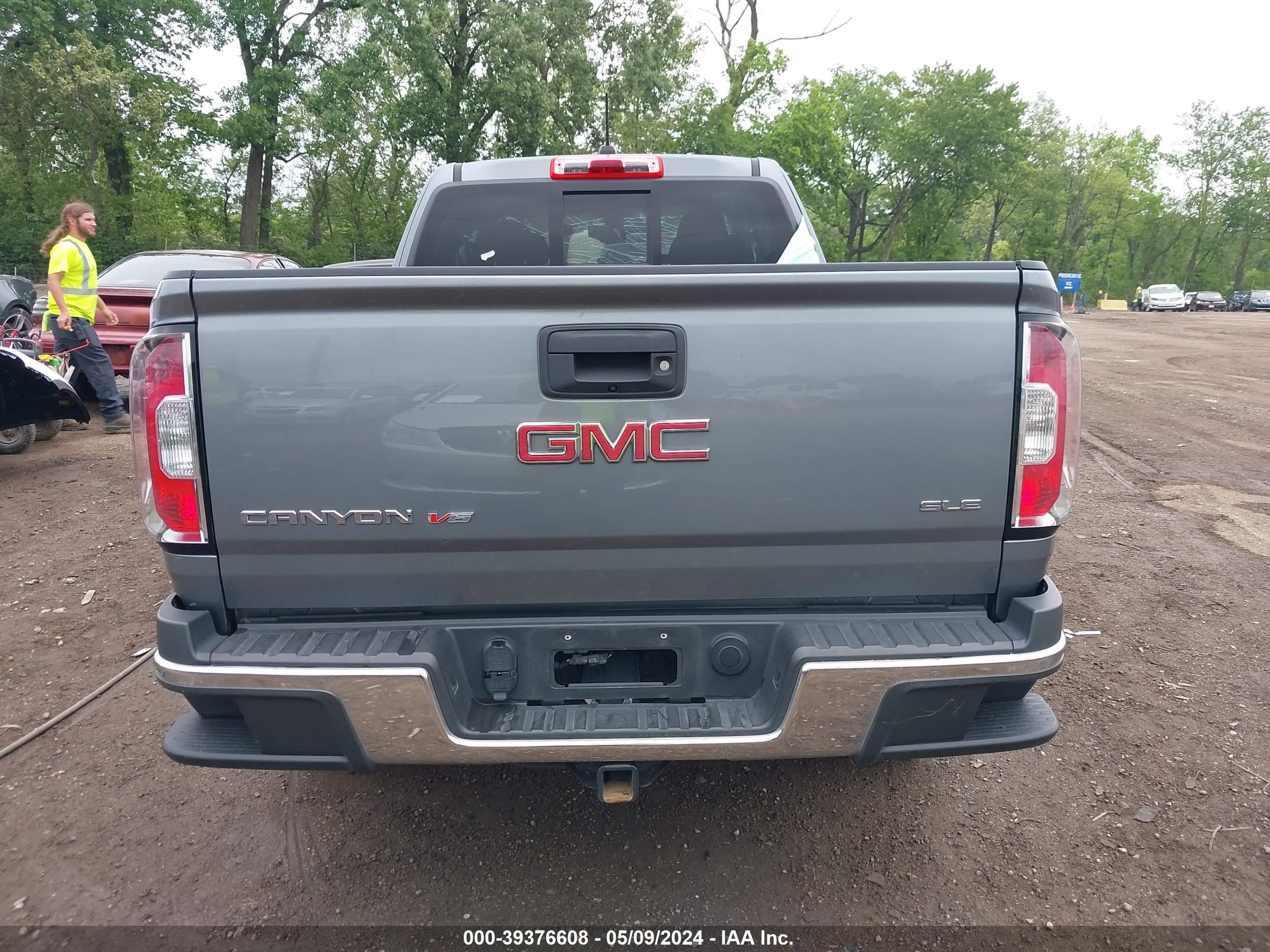 2018 GMC Canyon Sle vin: 1GTH6CEN5J1227509