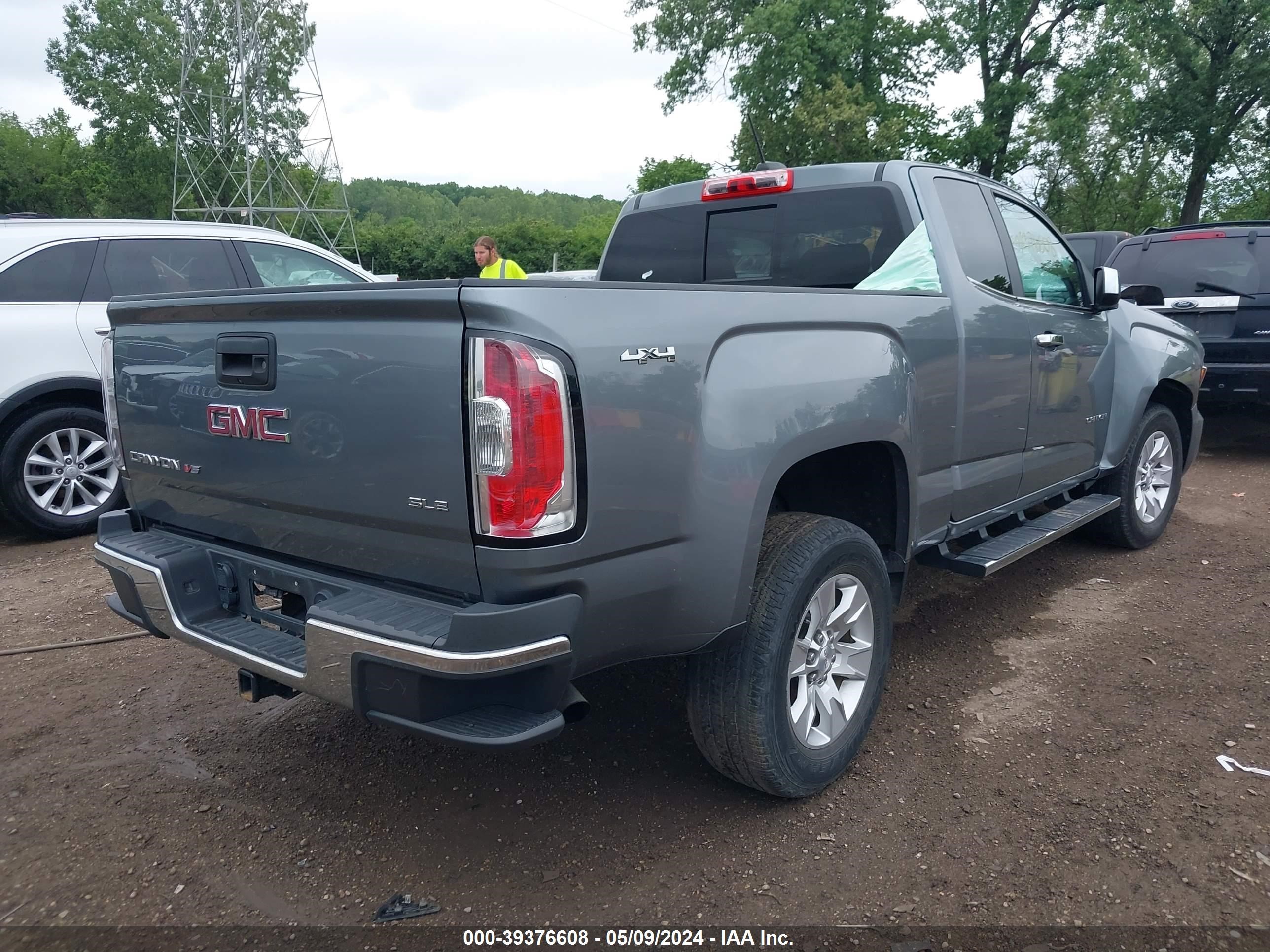 2018 GMC Canyon Sle vin: 1GTH6CEN5J1227509