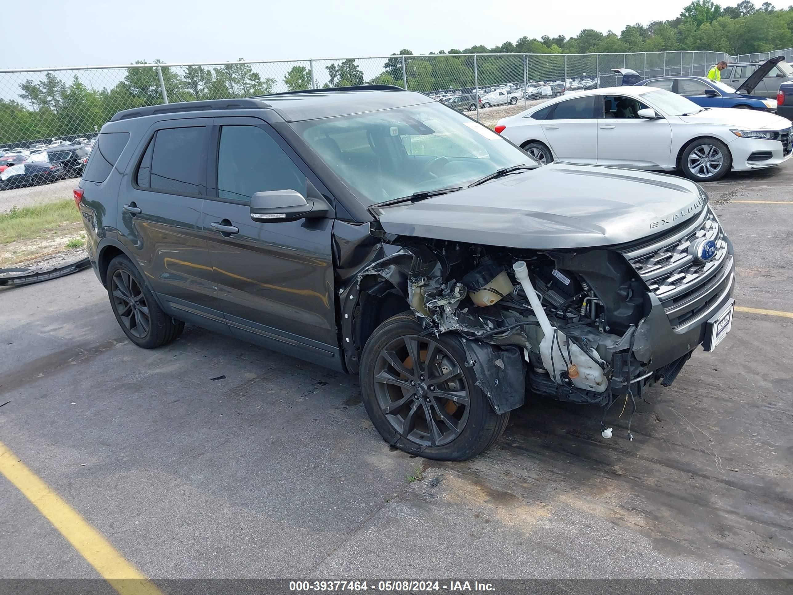 2018 Ford Explorer Xlt vin: 1FM5K7D80JGC22115