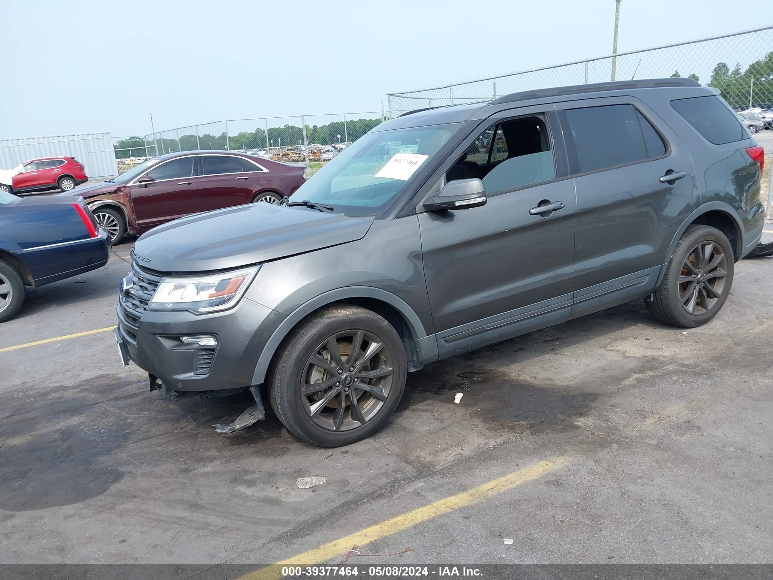 2018 Ford Explorer Xlt vin: 1FM5K7D80JGC22115