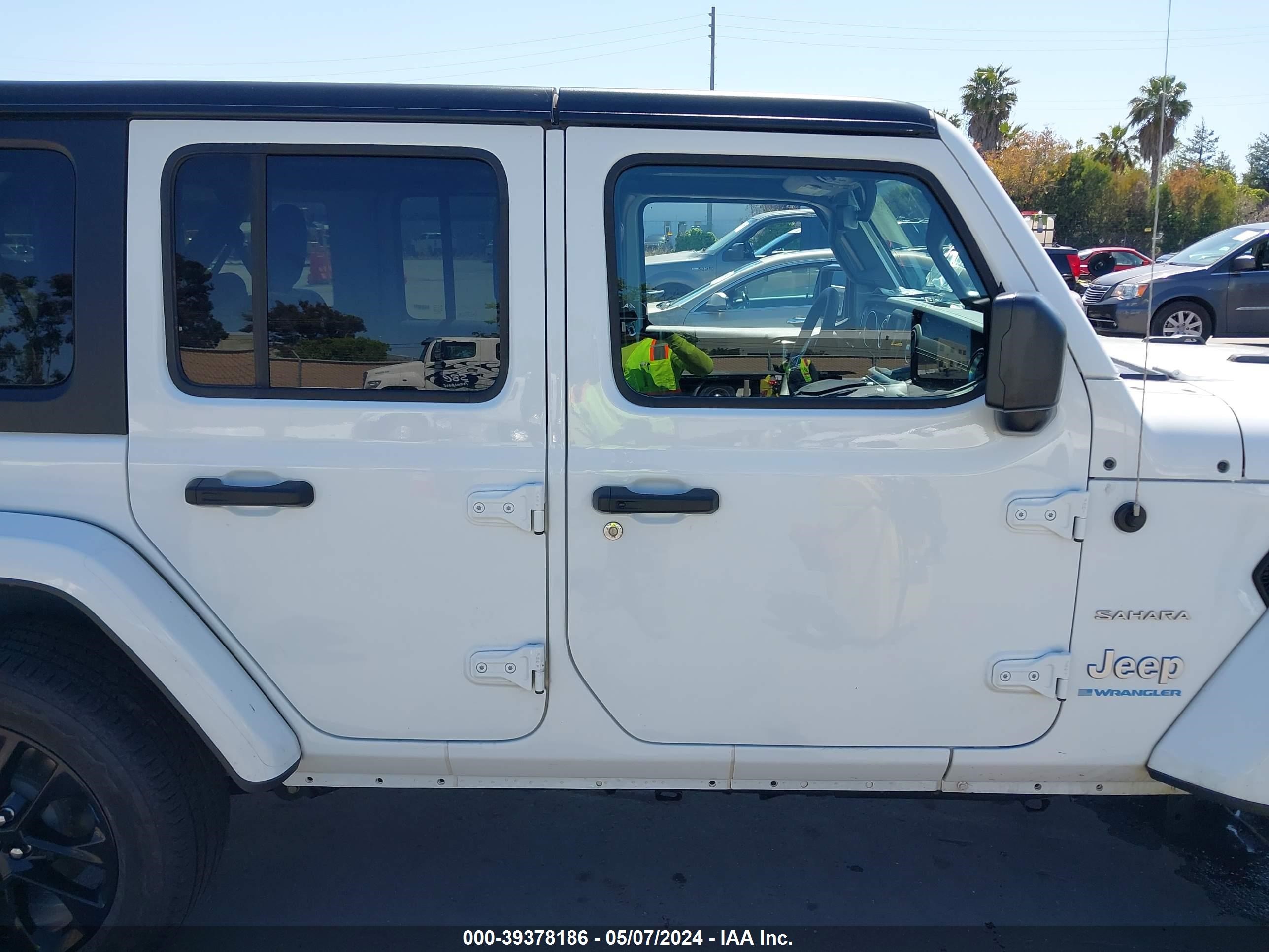 2023 Jeep Wrangler 4Xe Sahara 4X4 vin: 1C4JJXP6XPW696152