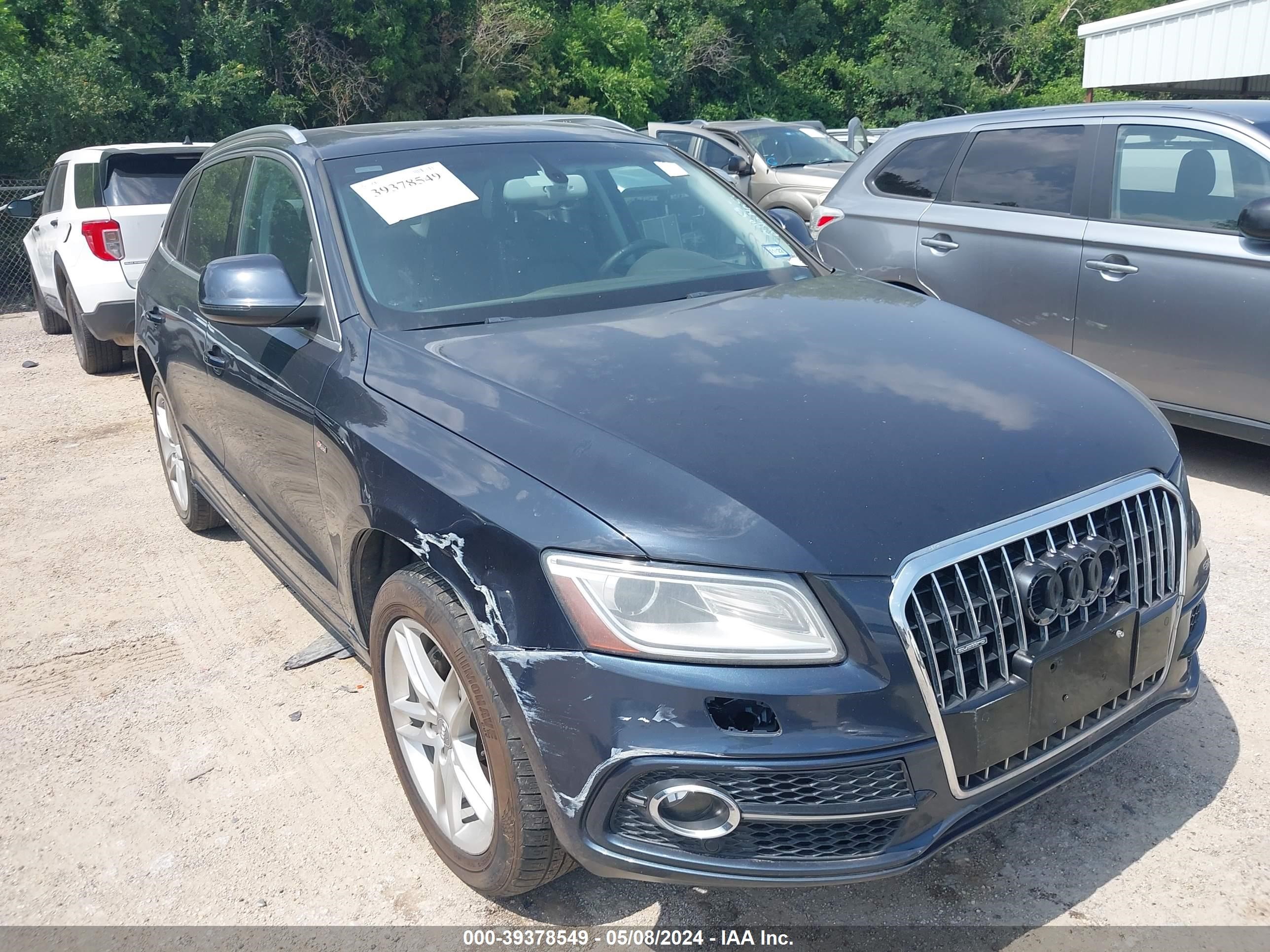 2013 Audi Q5 3.0T Premium Plus vin: WA1DGAFP5DA047445