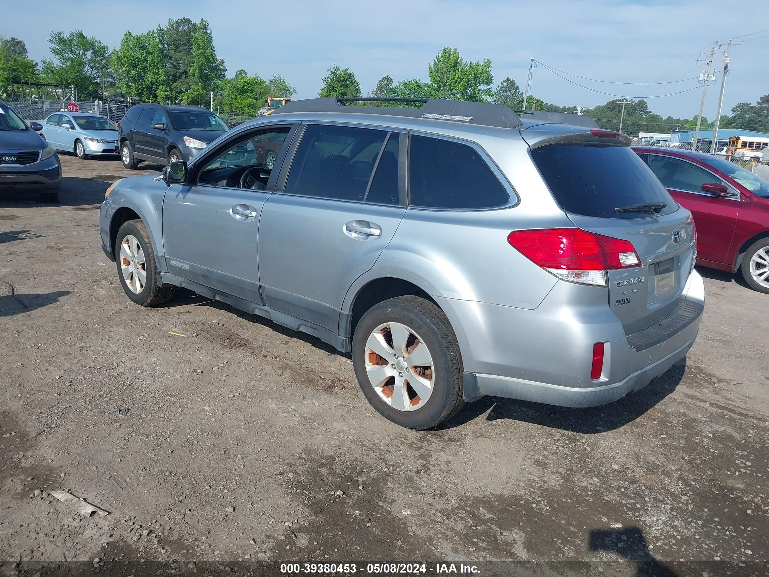 2012 Subaru Outback 2.5I Premium vin: 4S4BRBGCXC3227771