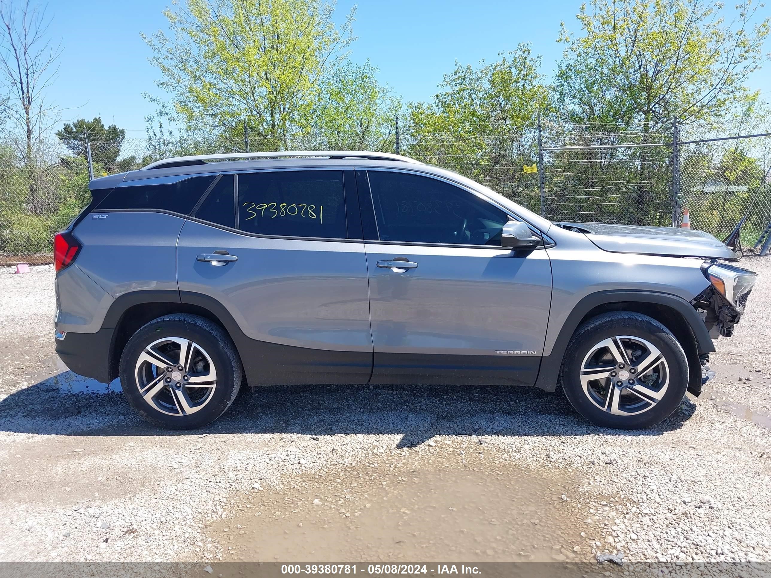 2018 GMC Terrain Slt vin: 3GKALVEV9JL402217