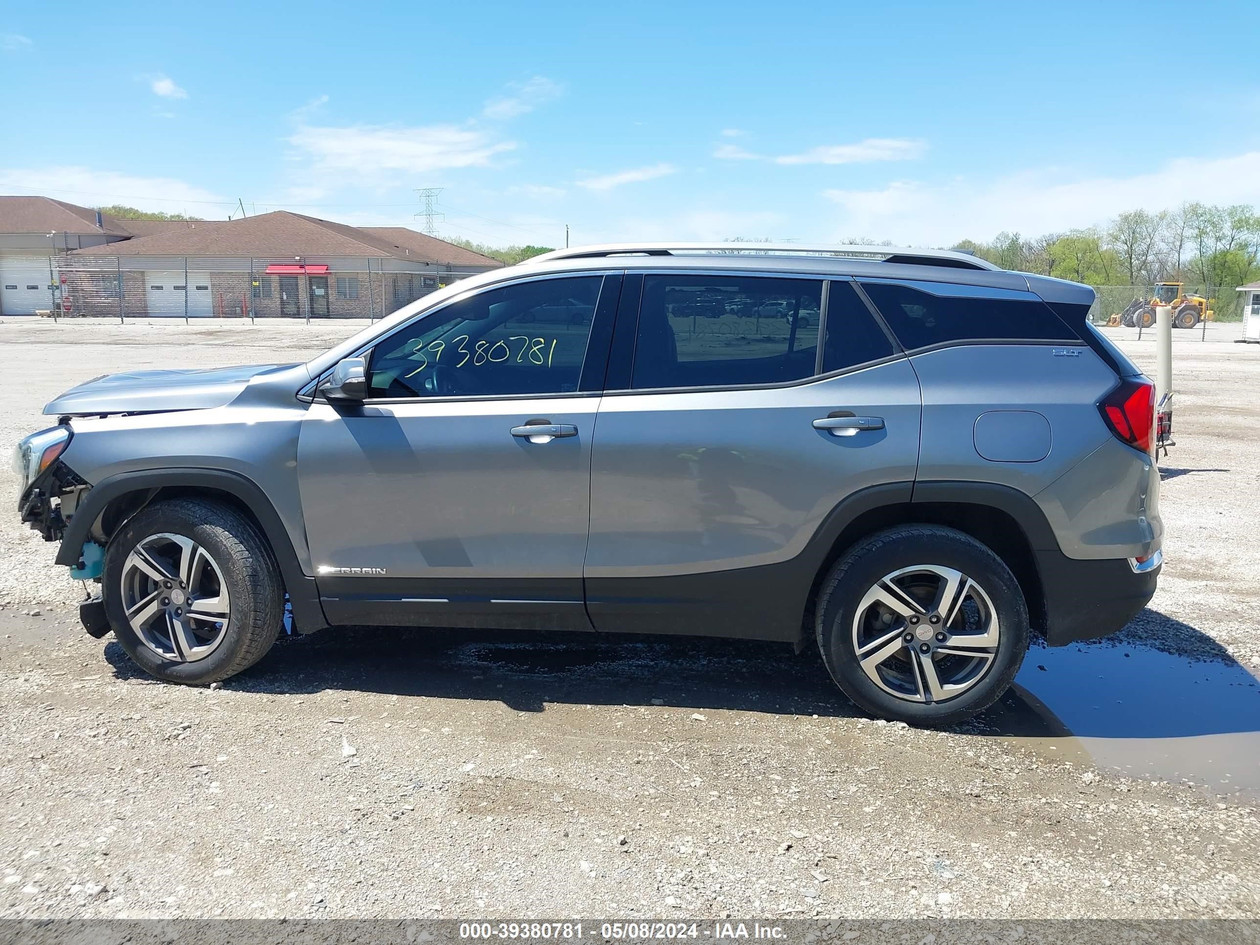 2018 GMC Terrain Slt vin: 3GKALVEV9JL402217