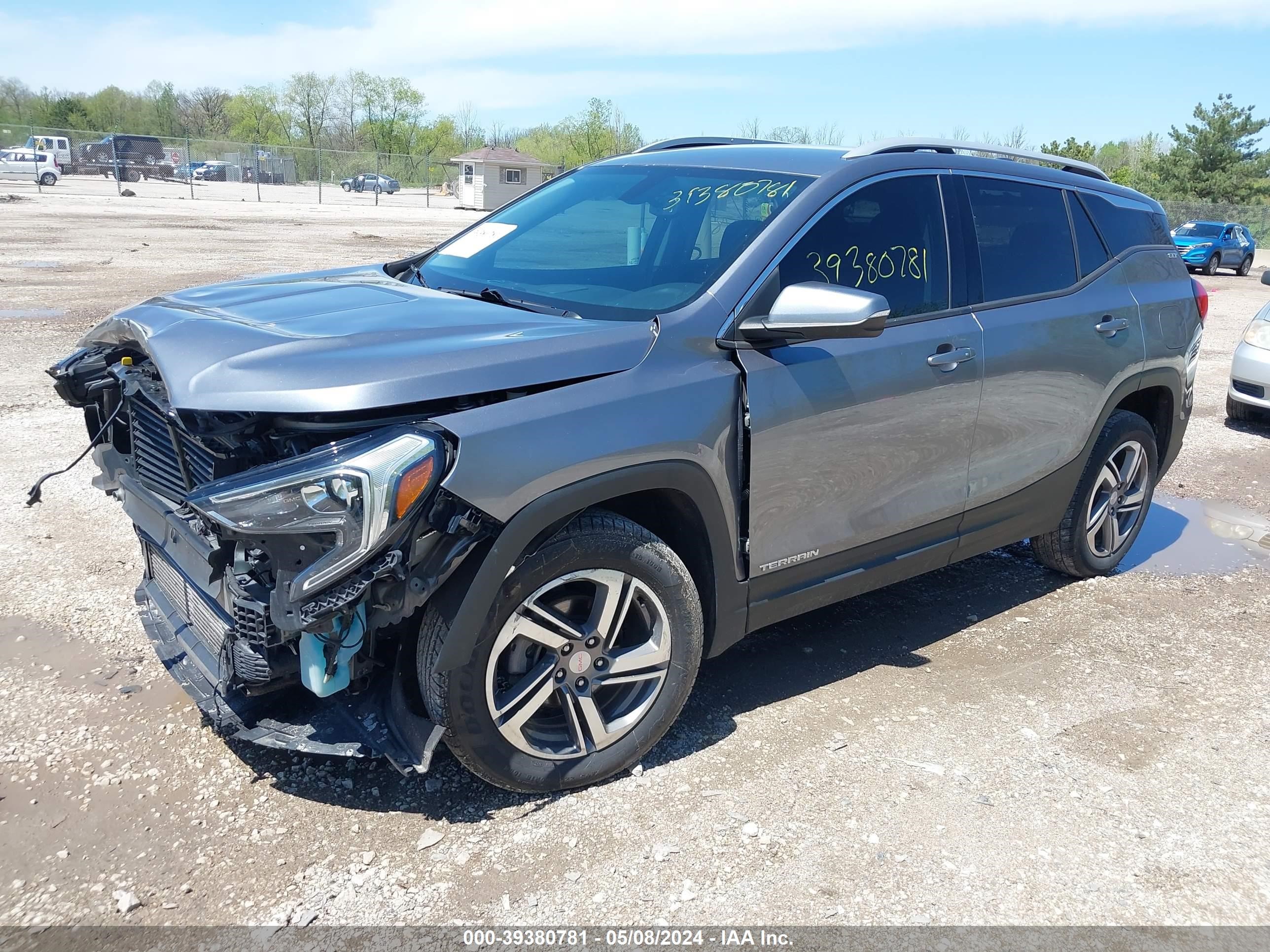 2018 GMC Terrain Slt vin: 3GKALVEV9JL402217