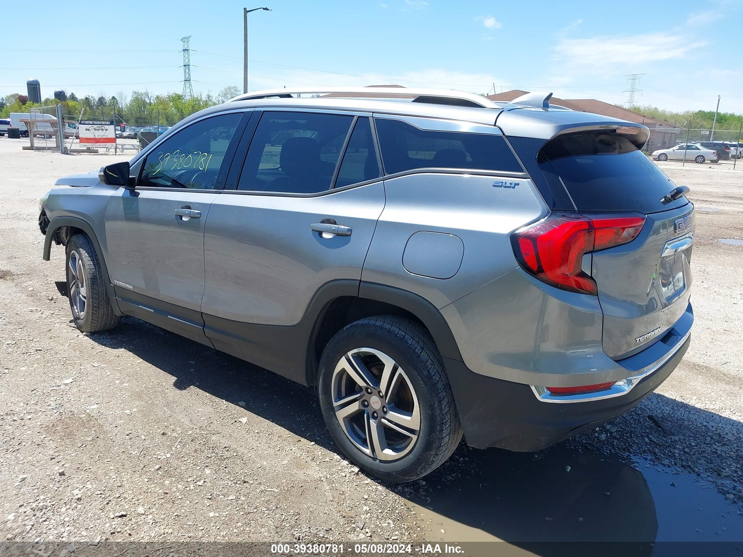 2018 GMC Terrain Slt vin: 3GKALVEV9JL402217