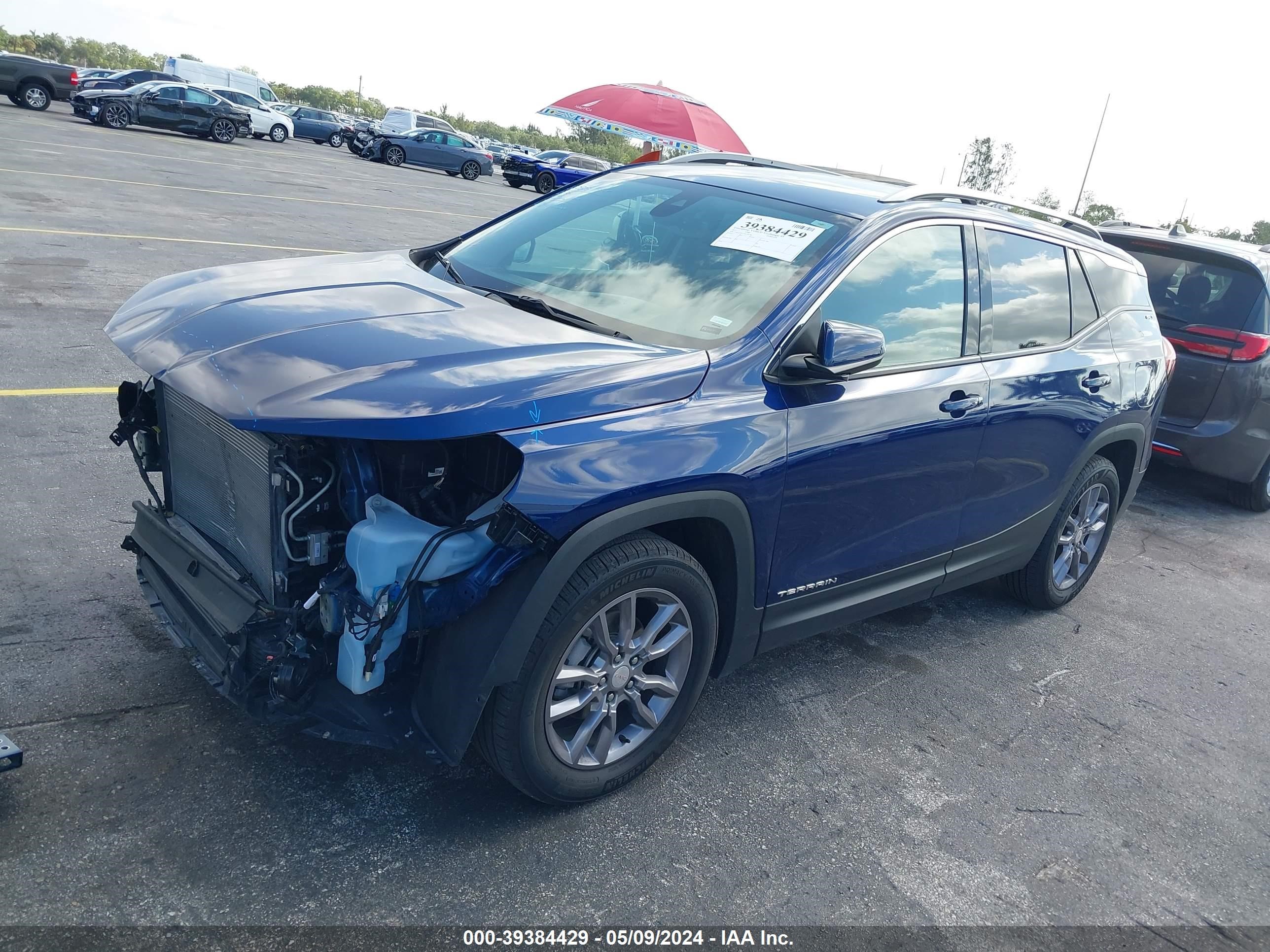 2022 GMC Terrain Slt vin: 3GKALPEV7NL291796