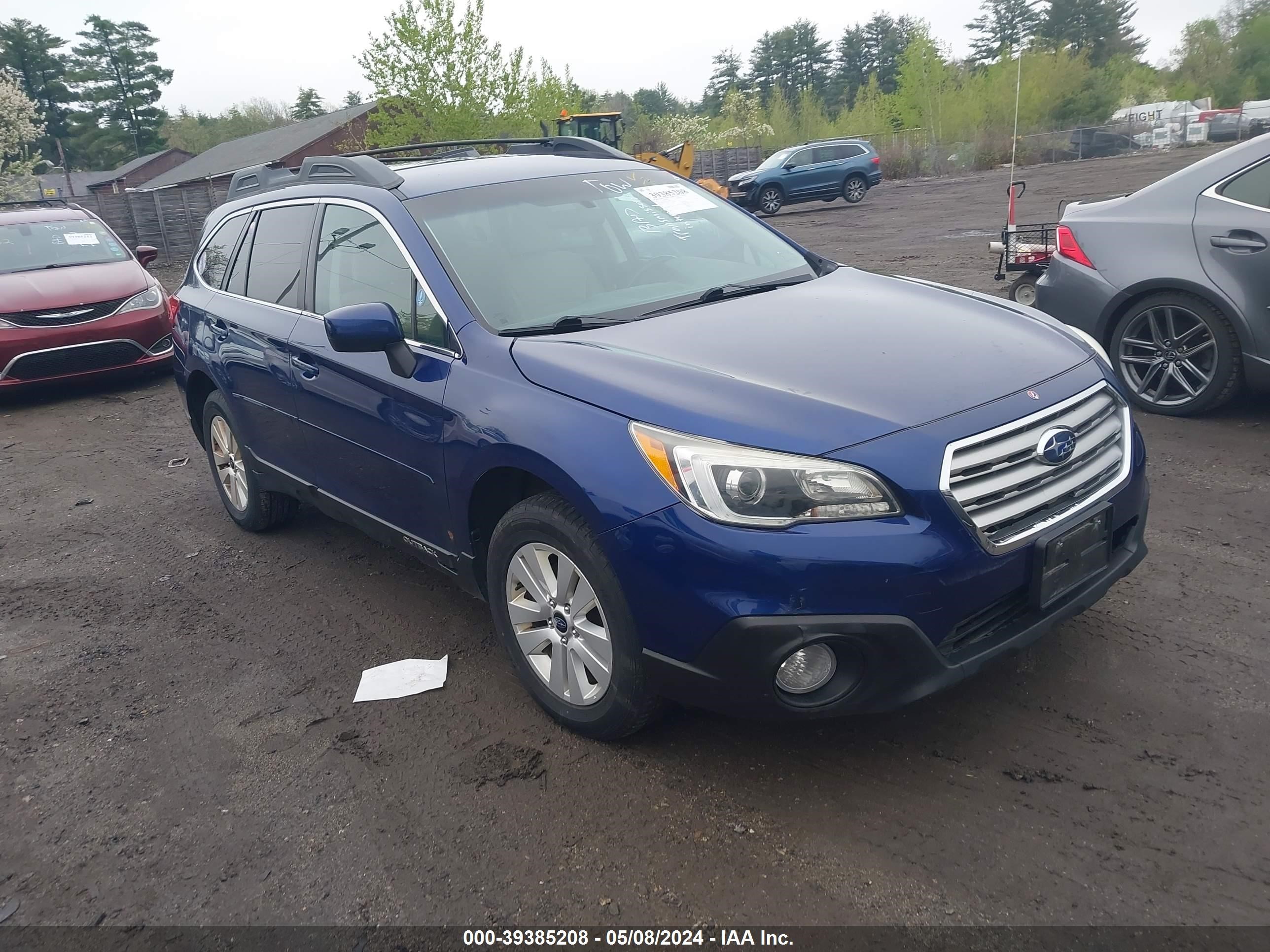 2015 Subaru Outback 2.5I Premium vin: 4S4BSACC7F3351036