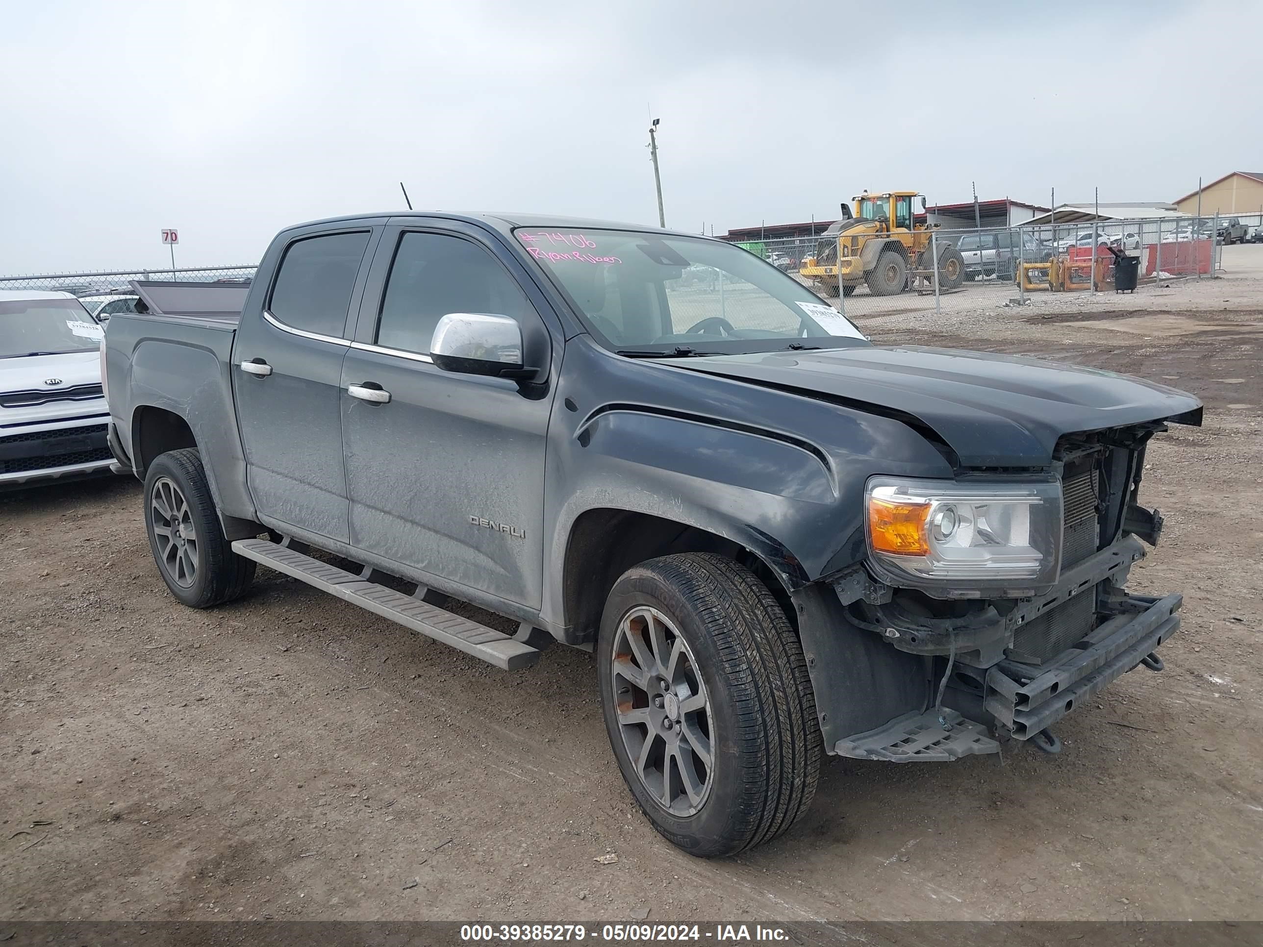 2017 GMC Canyon Denali vin: 1GTG6EEN1H1258435