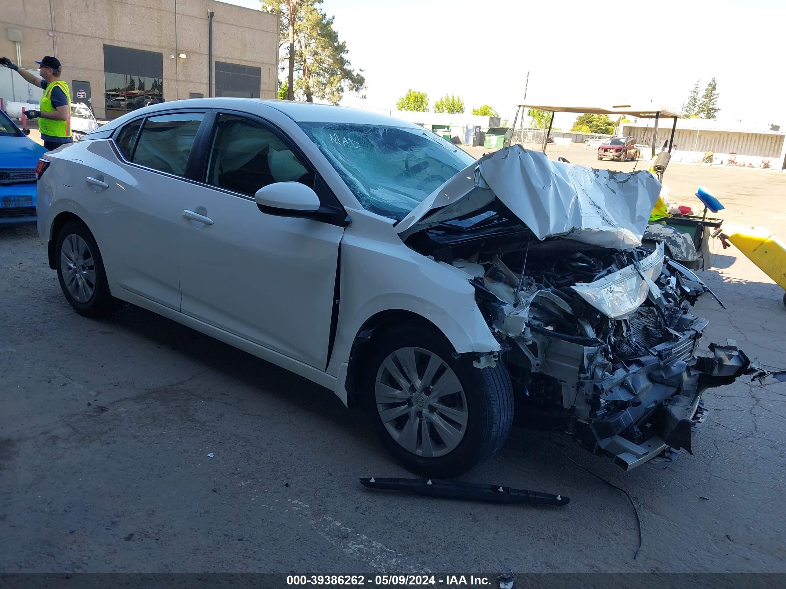 2022 Nissan Sentra S Xtronic Cvt vin: 3N1AB8BV8NY240239