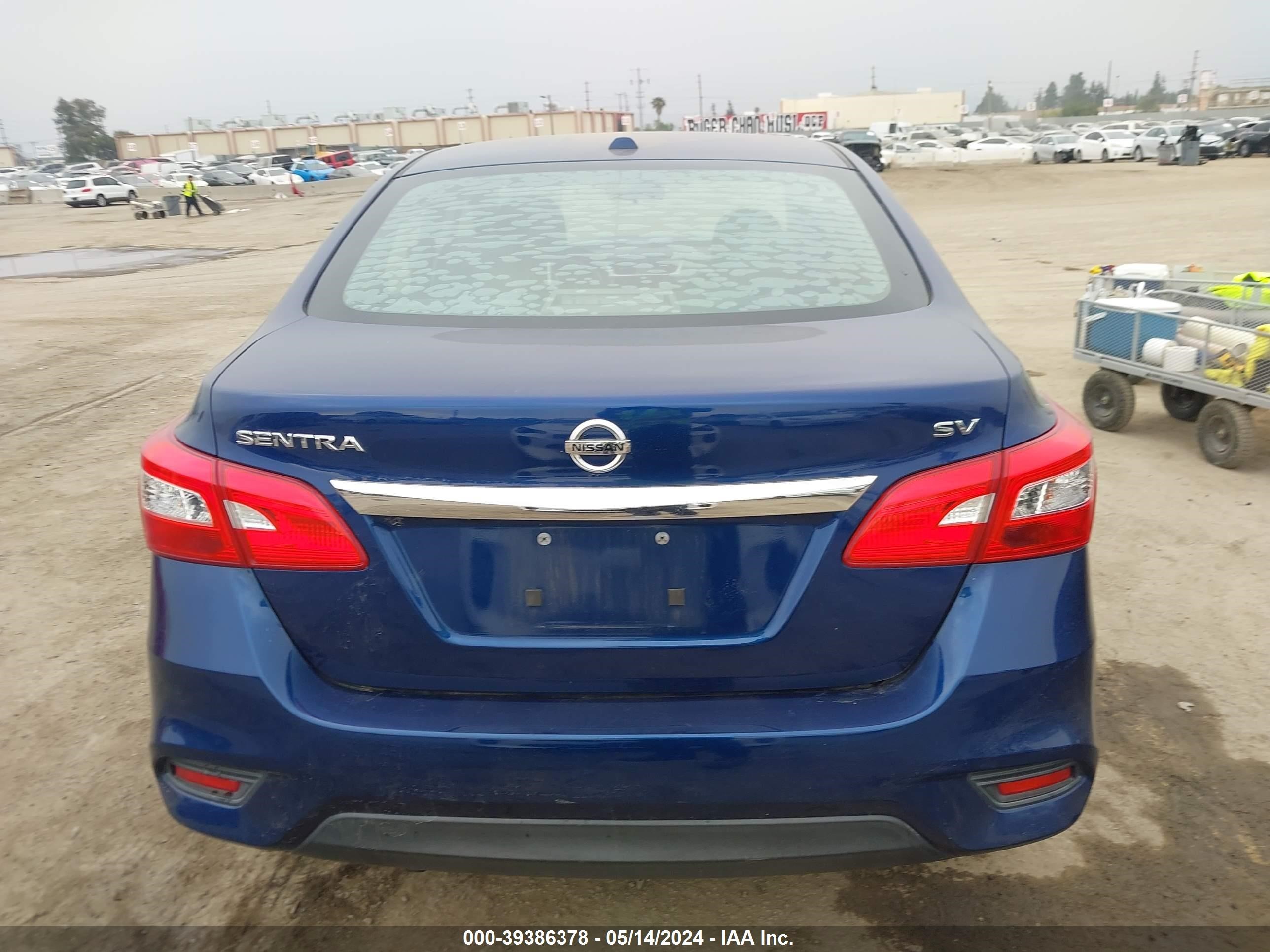 2017 Nissan Sentra Sv vin: 3N1AB7AP1HY399489