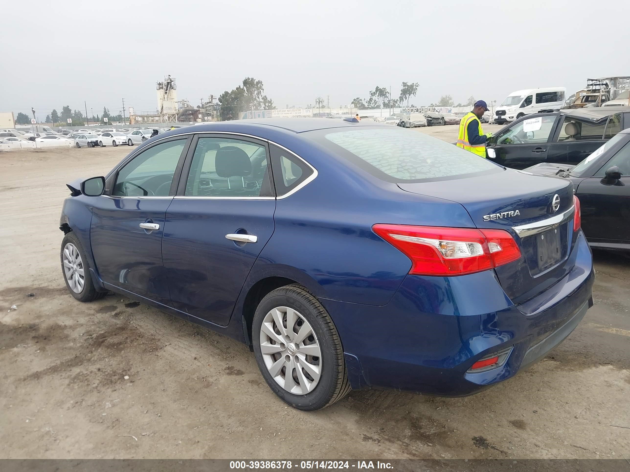 2017 Nissan Sentra Sv vin: 3N1AB7AP1HY399489