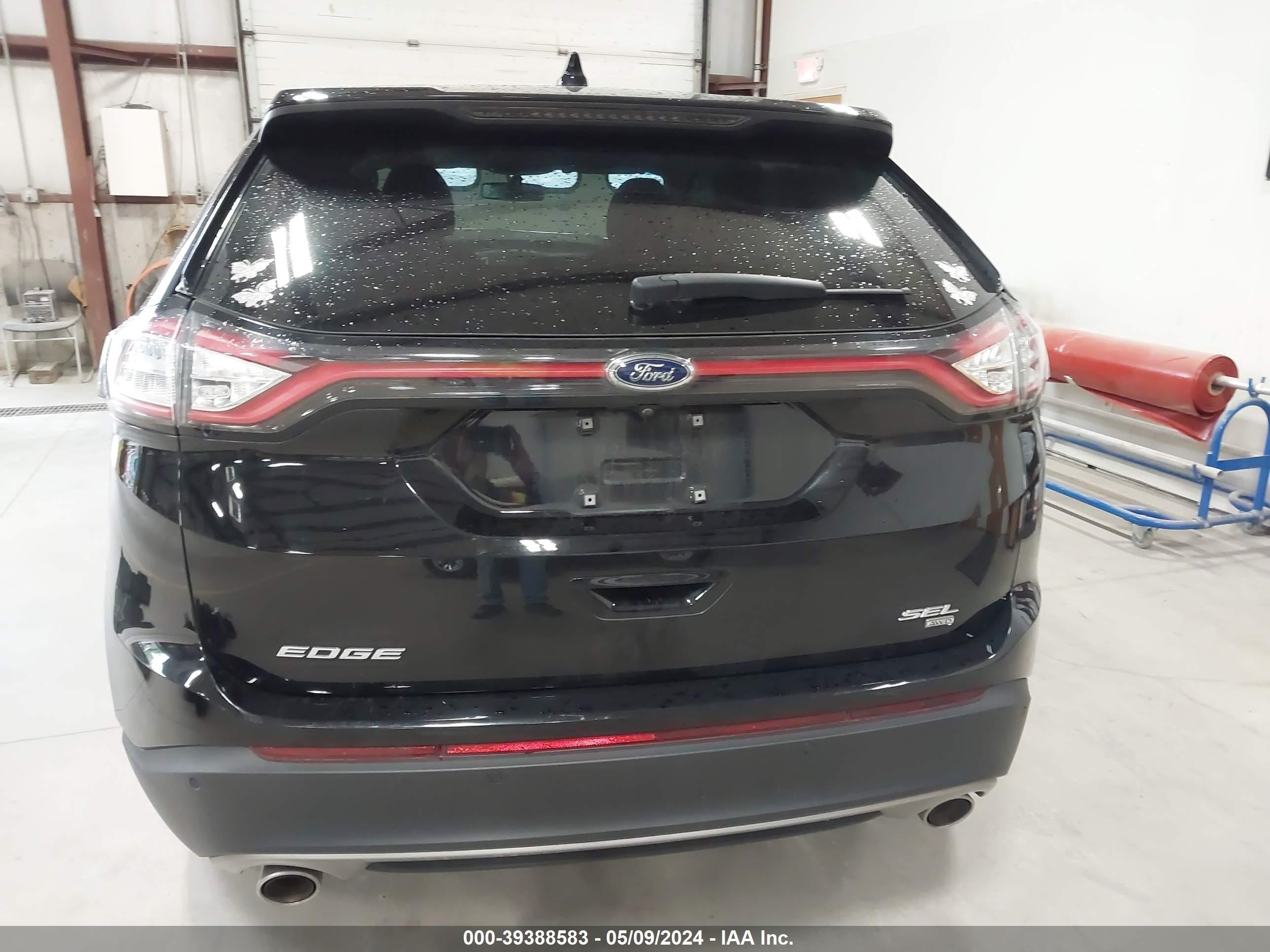 2018 Ford Edge Sel vin: 2FMPK4J85JBB71732