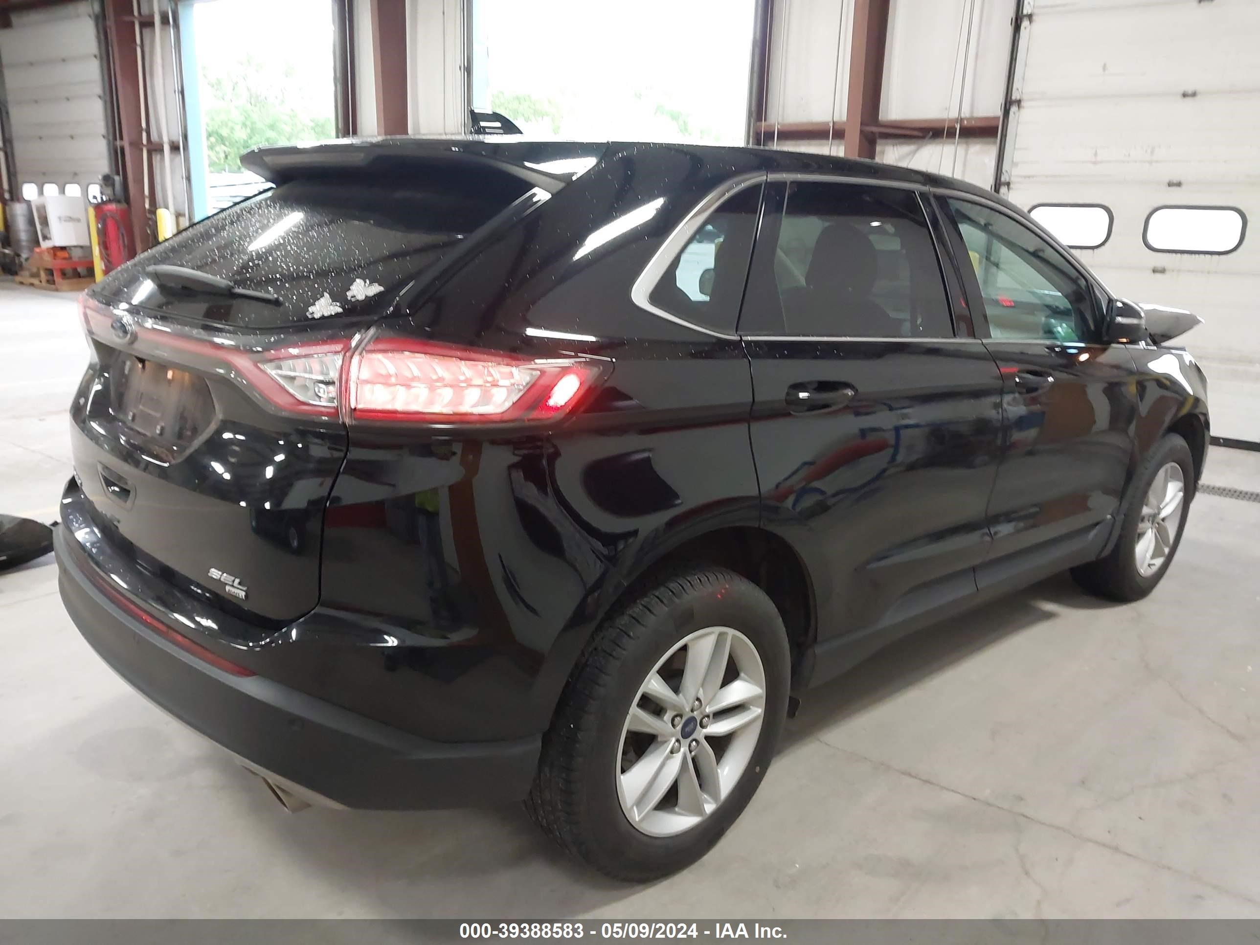 2018 Ford Edge Sel vin: 2FMPK4J85JBB71732