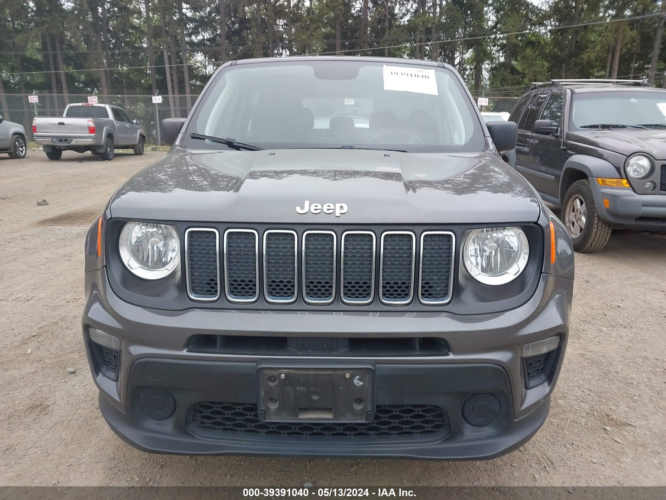 2019 Jeep Renegade Sport Fwd vin: ZACNJAAB5KPK13433