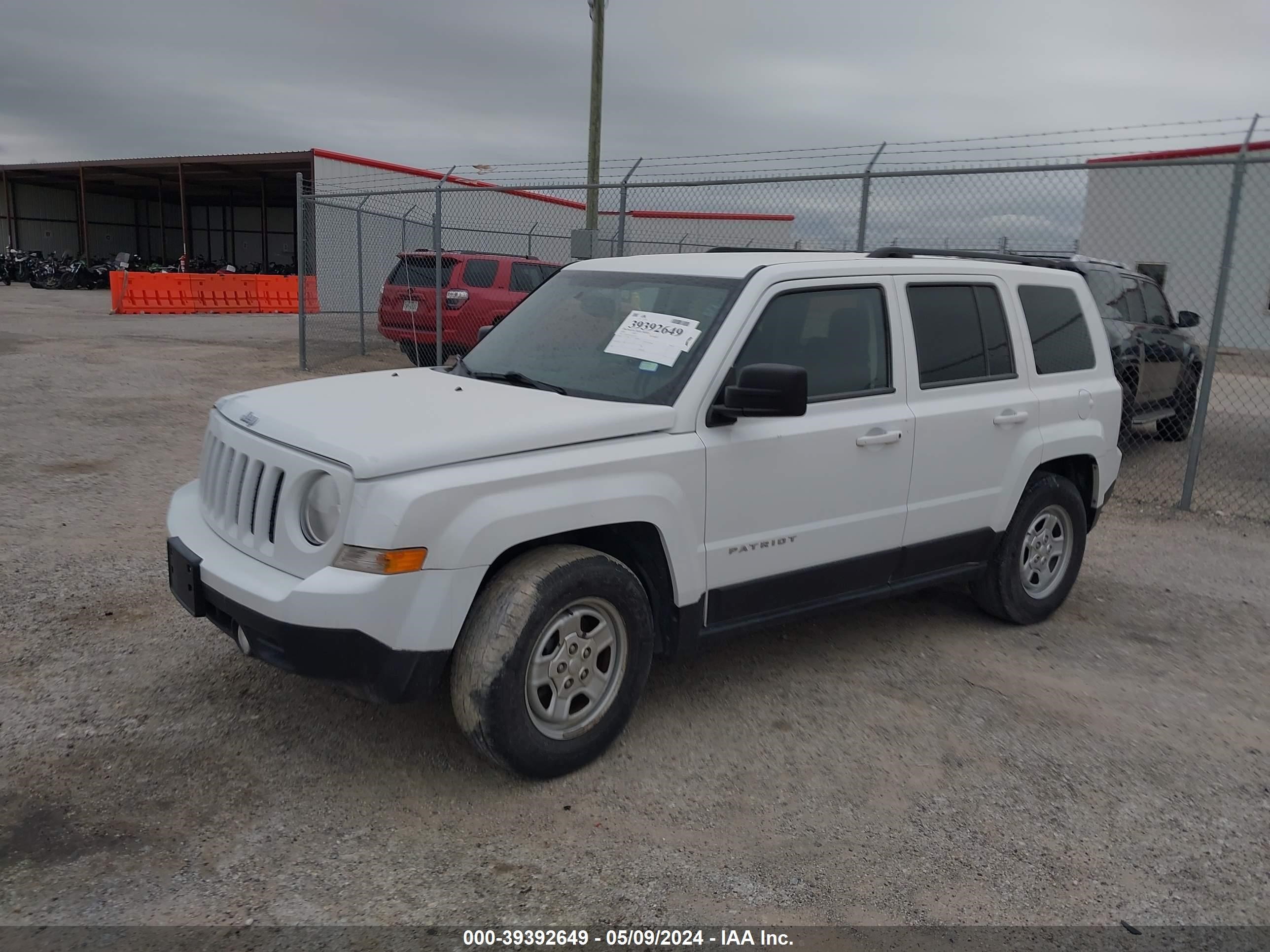 2016 Jeep Patriot Sport vin: 1C4NJPBA3GD559711