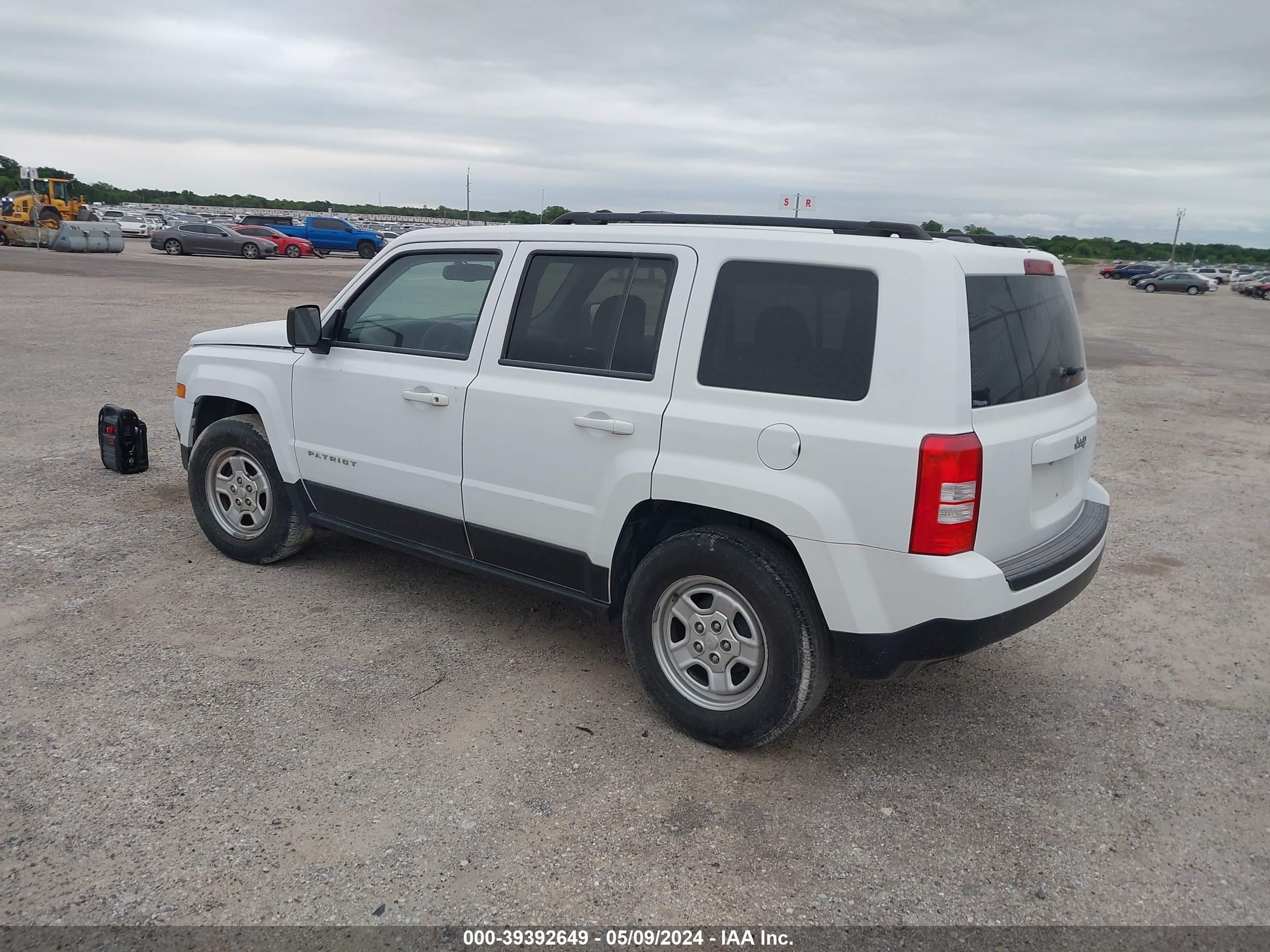 2016 Jeep Patriot Sport vin: 1C4NJPBA3GD559711