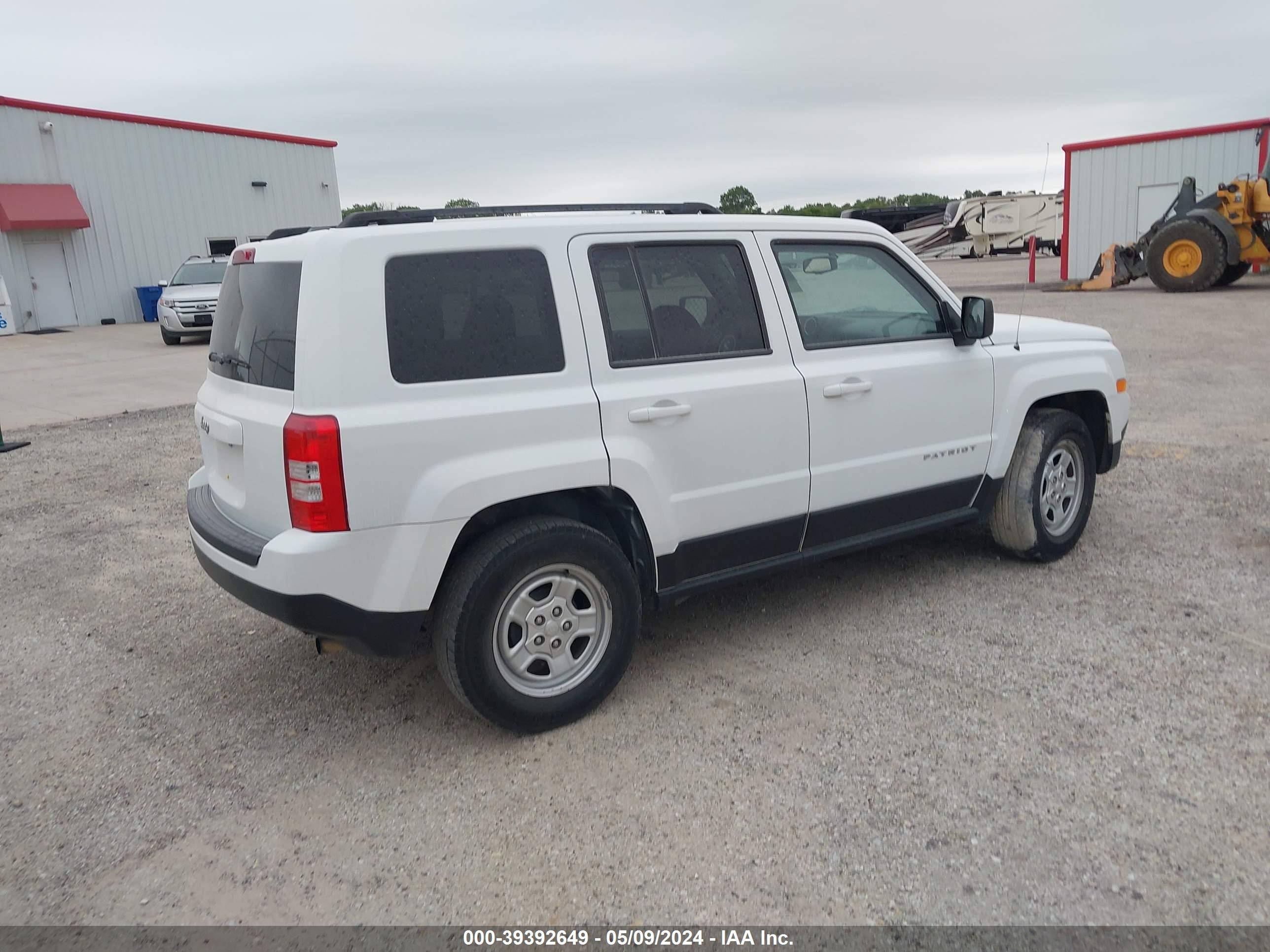 2016 Jeep Patriot Sport vin: 1C4NJPBA3GD559711