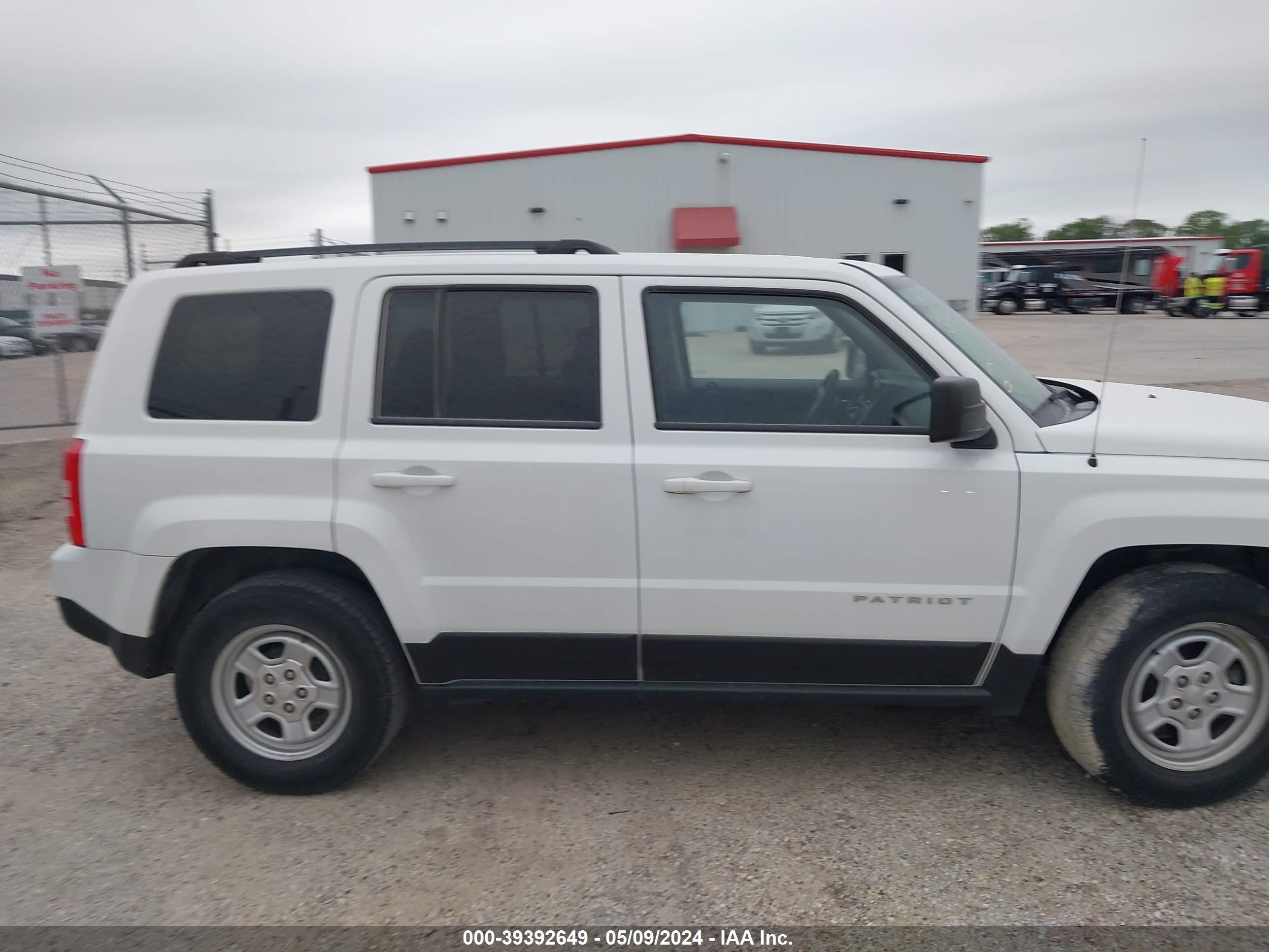 2016 Jeep Patriot Sport vin: 1C4NJPBA3GD559711