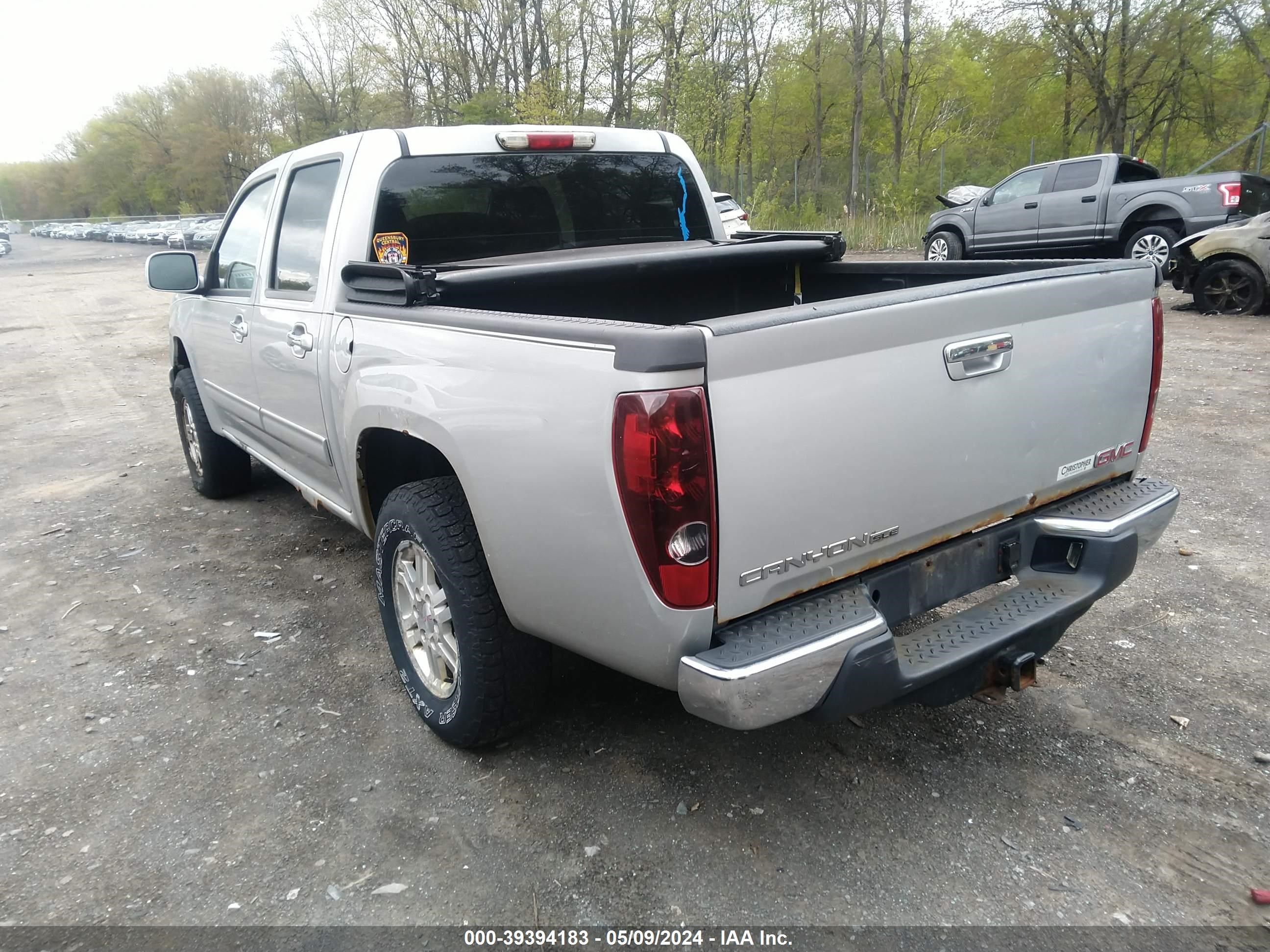 2012 GMC Canyon Sle1 vin: 1GTH6MFE8C8144803