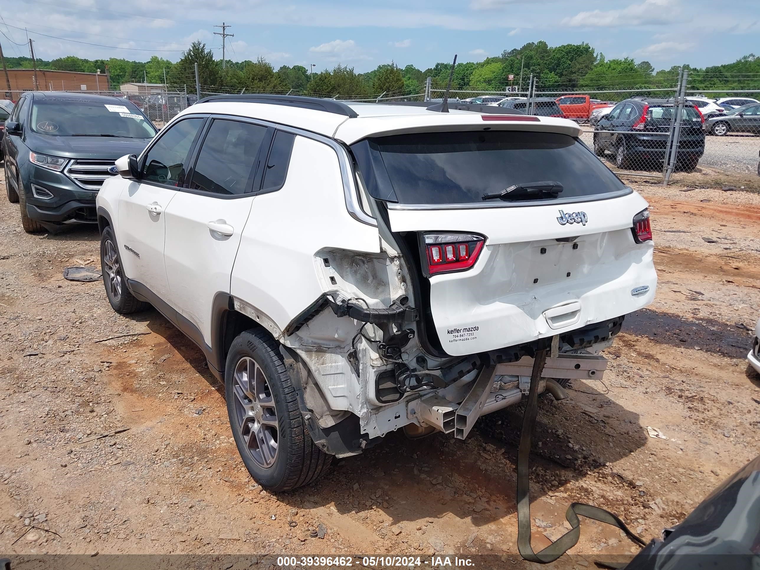 2020 Jeep Compass Sun And Wheel Fwd vin: 3C4NJCBB0LT166531