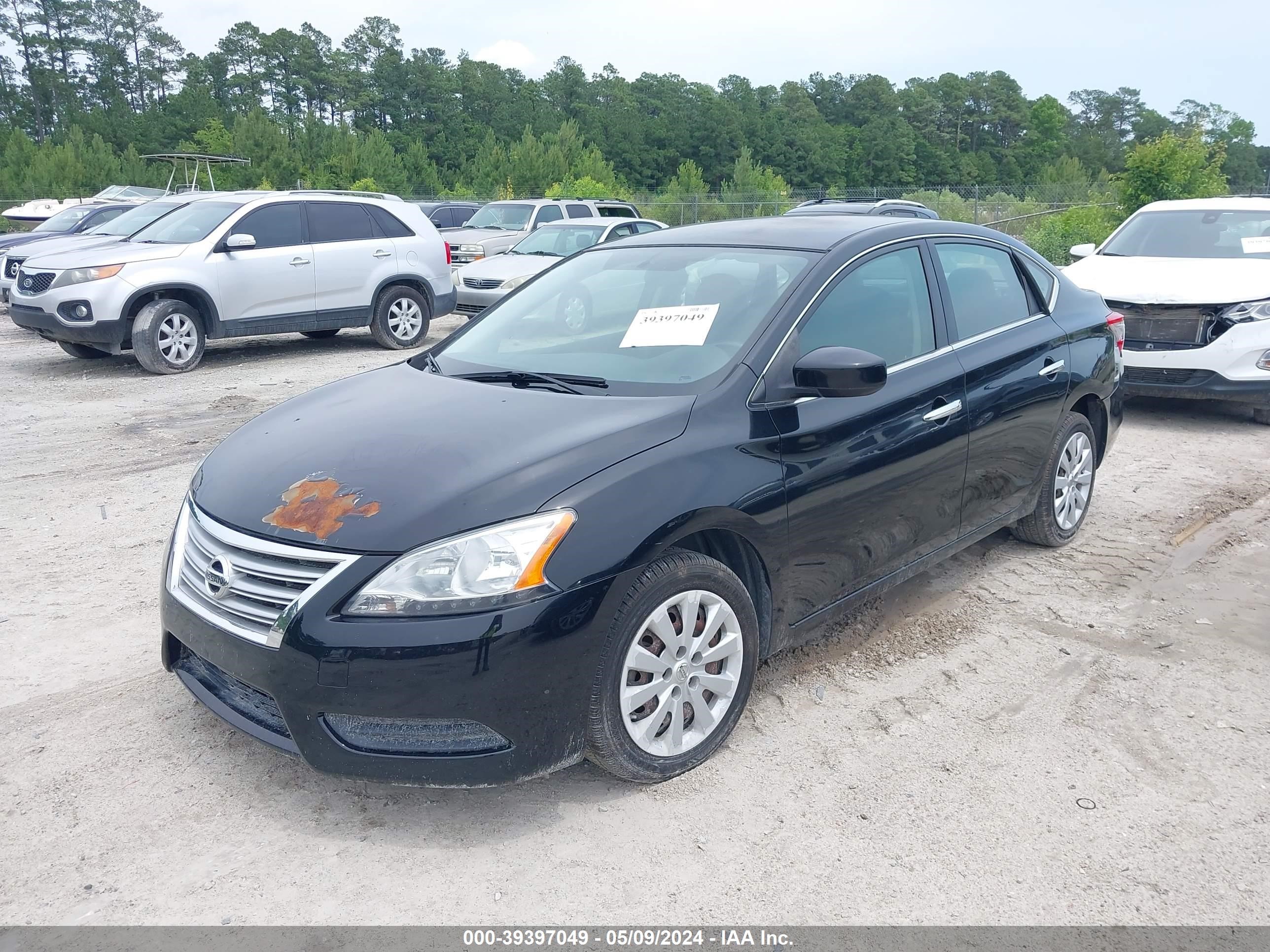 2014 Nissan Sentra Sv vin: 3N1AB7AP0EY250616