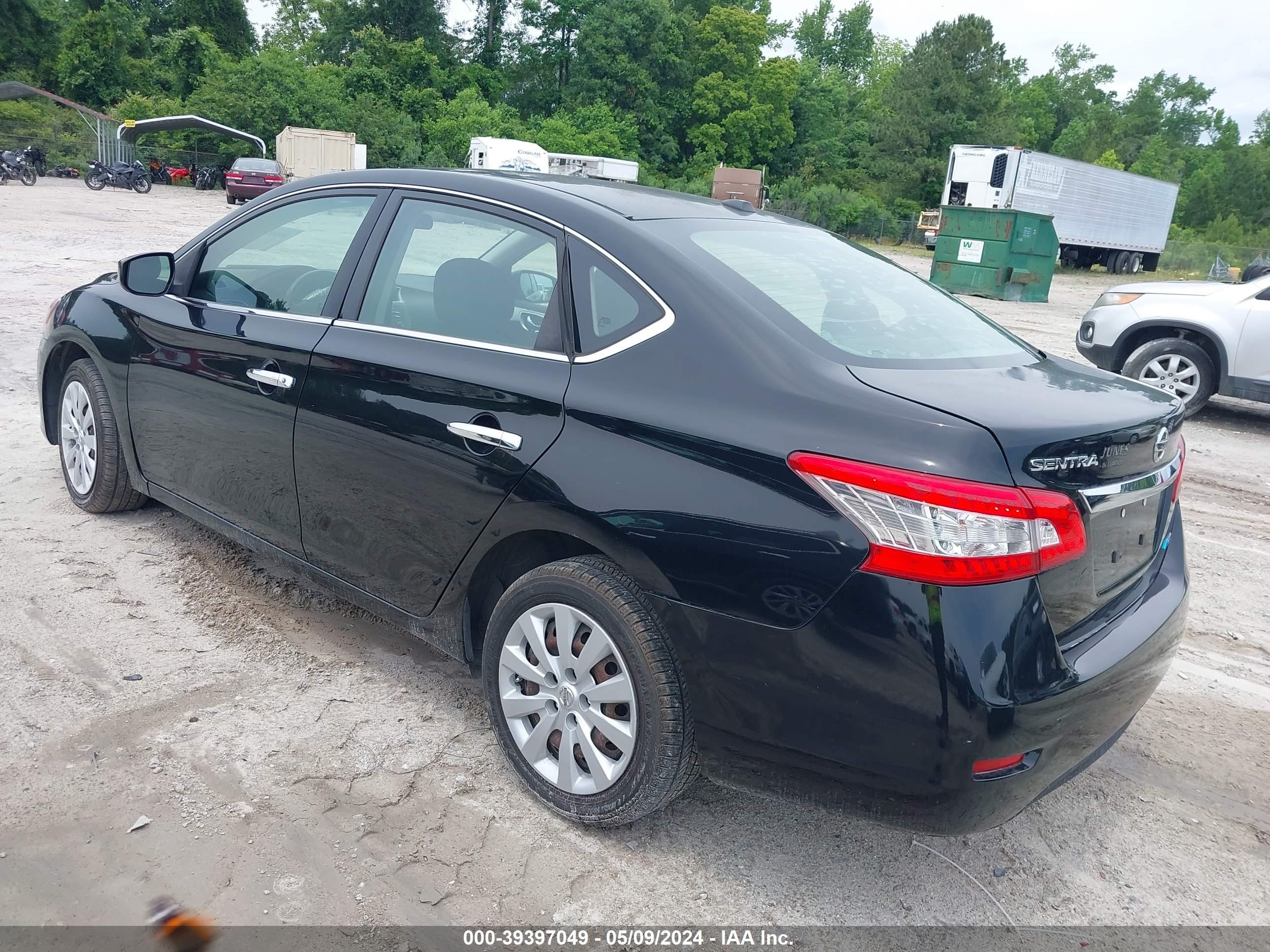 2014 Nissan Sentra Sv vin: 3N1AB7AP0EY250616