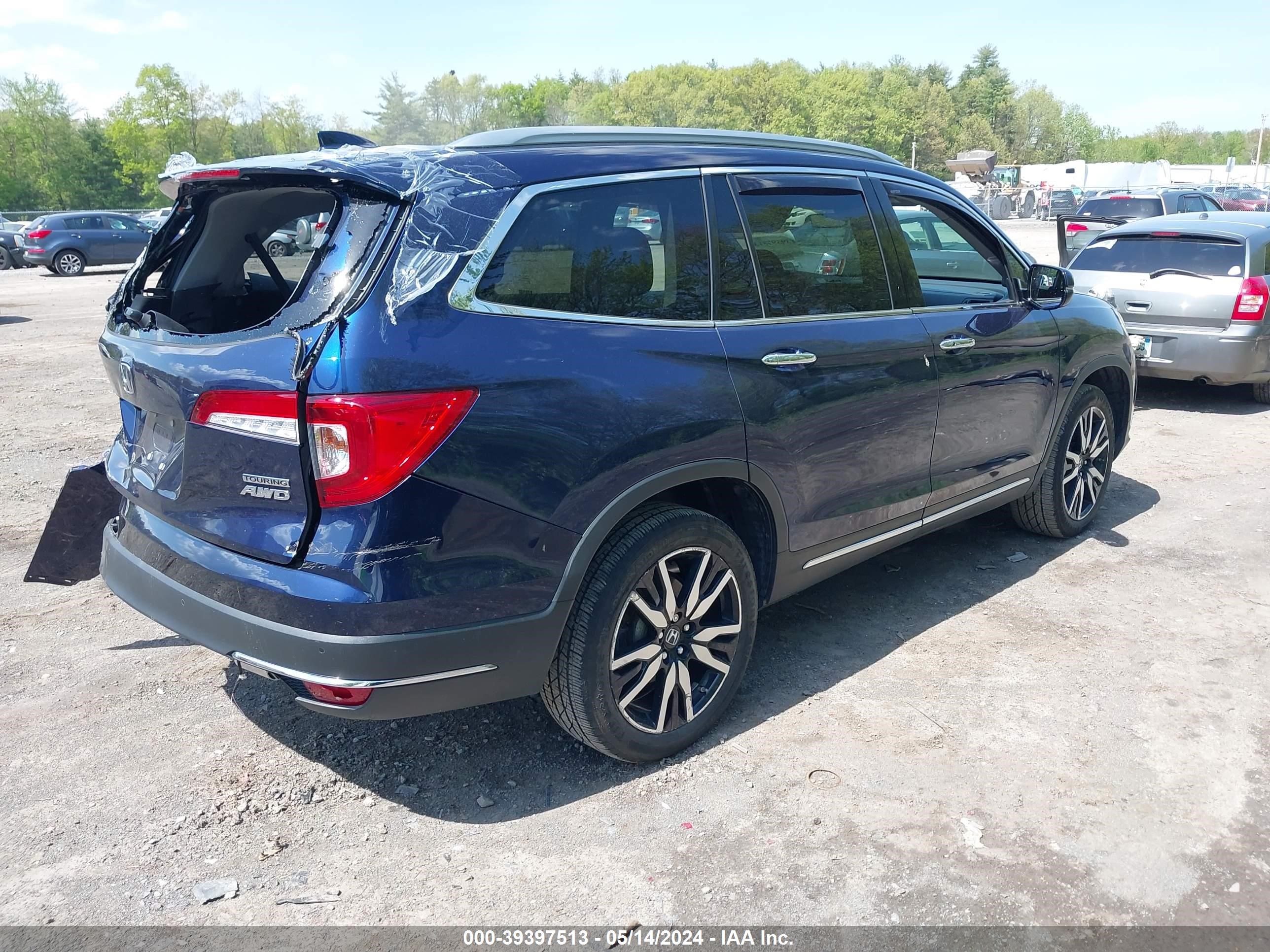 2020 Honda Pilot Awd Touring 7 Passenger vin: 5FNYF6H68LB042578