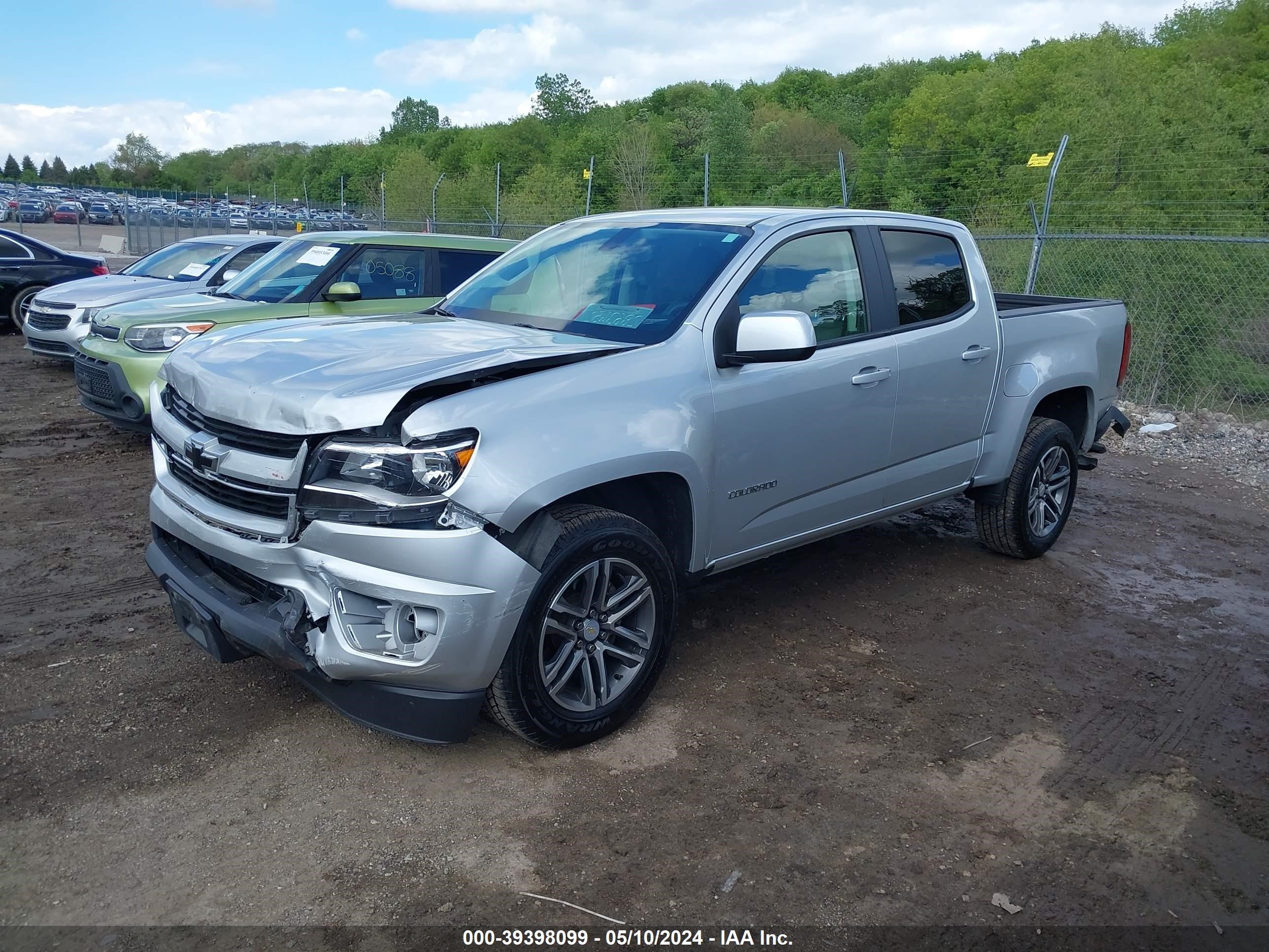 2020 Chevrolet Colorado 2Wd Short Box Wt vin: 1GCGSBEA2L1120838