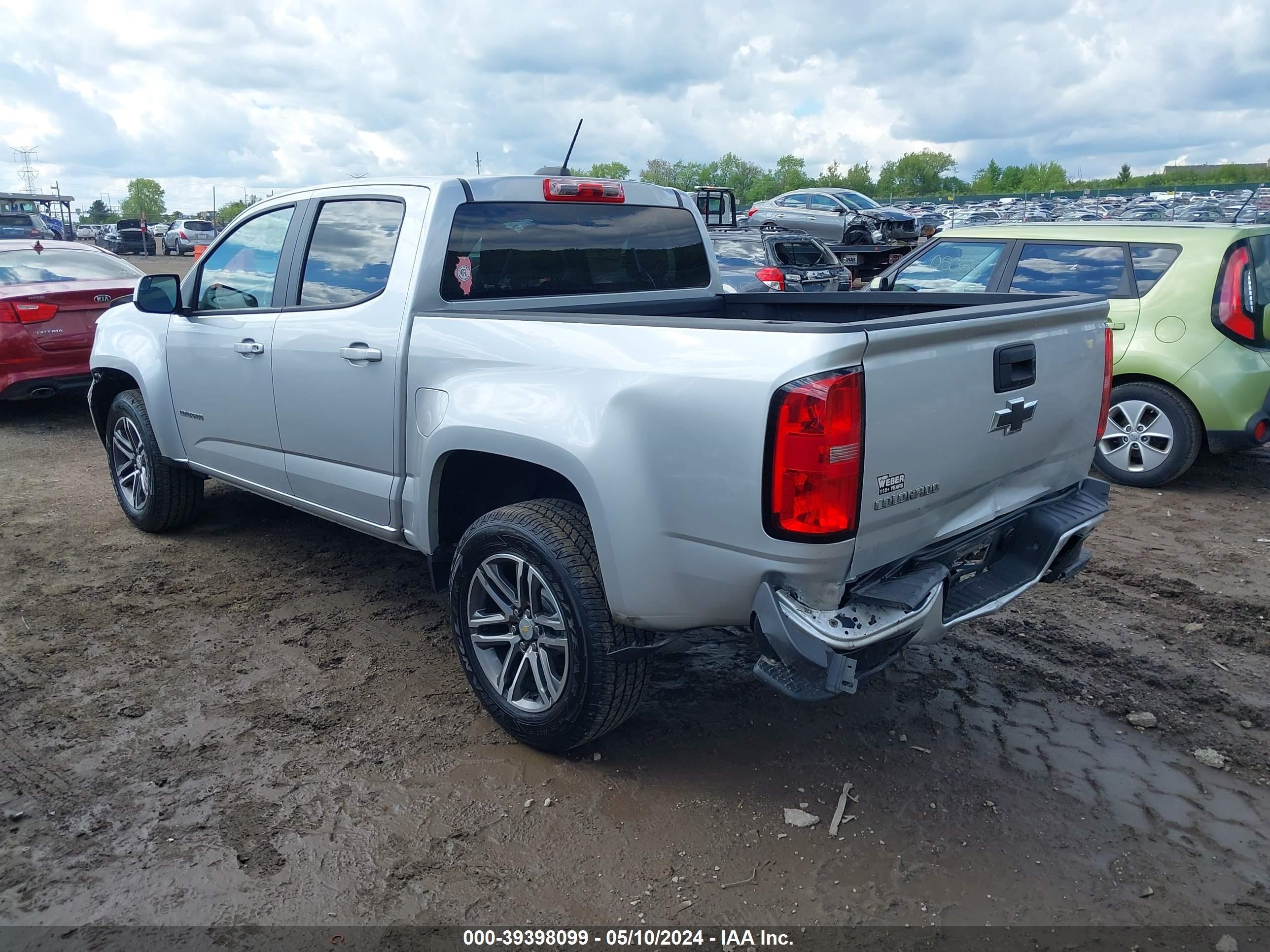 2020 Chevrolet Colorado 2Wd Short Box Wt vin: 1GCGSBEA2L1120838