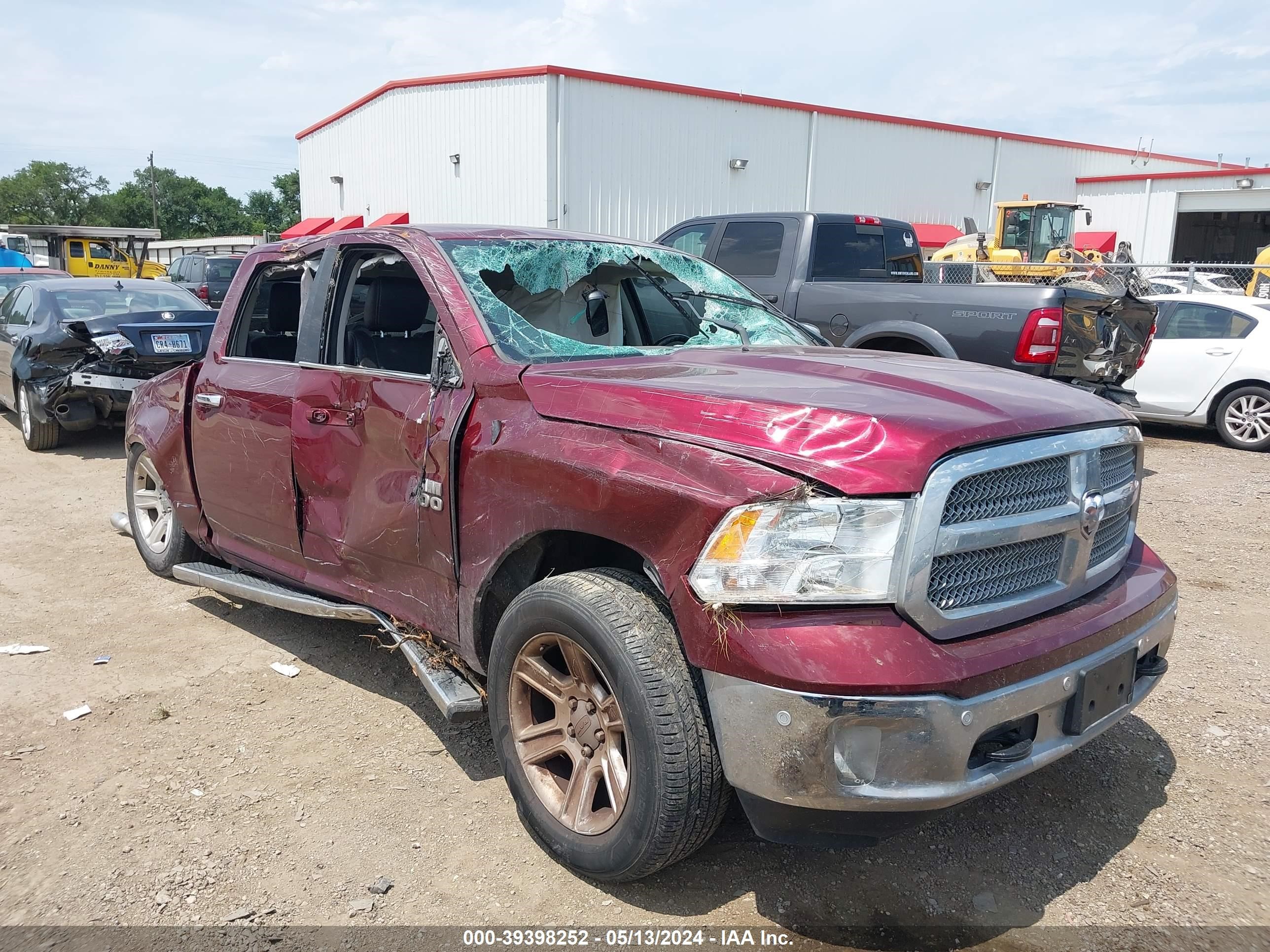 2017 Ram 1500 Lone Star Silver 4X2 5'7 Box vin: 1C6RR6LT9HS825242