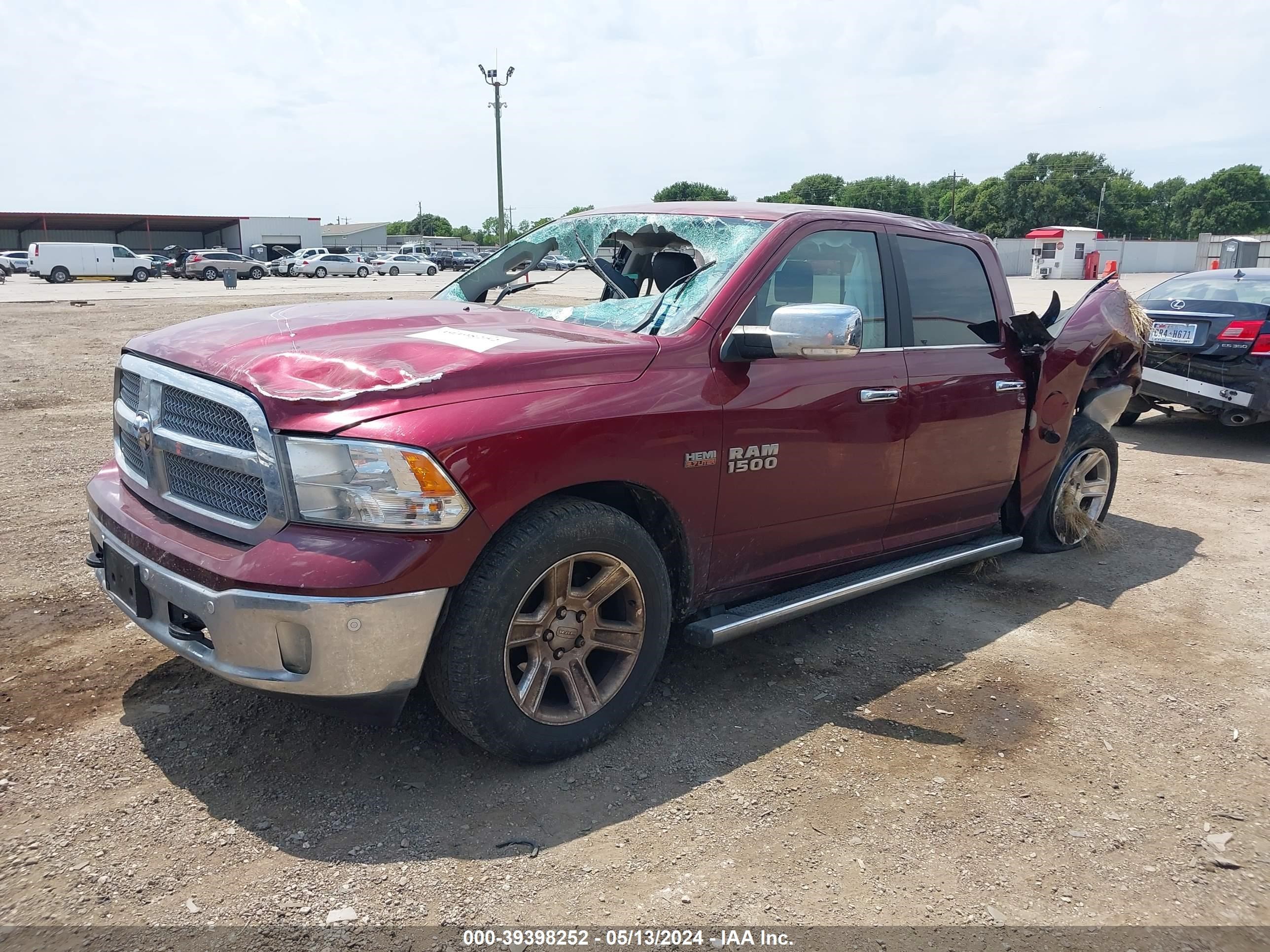 2017 Ram 1500 Lone Star Silver 4X2 5'7 Box vin: 1C6RR6LT9HS825242