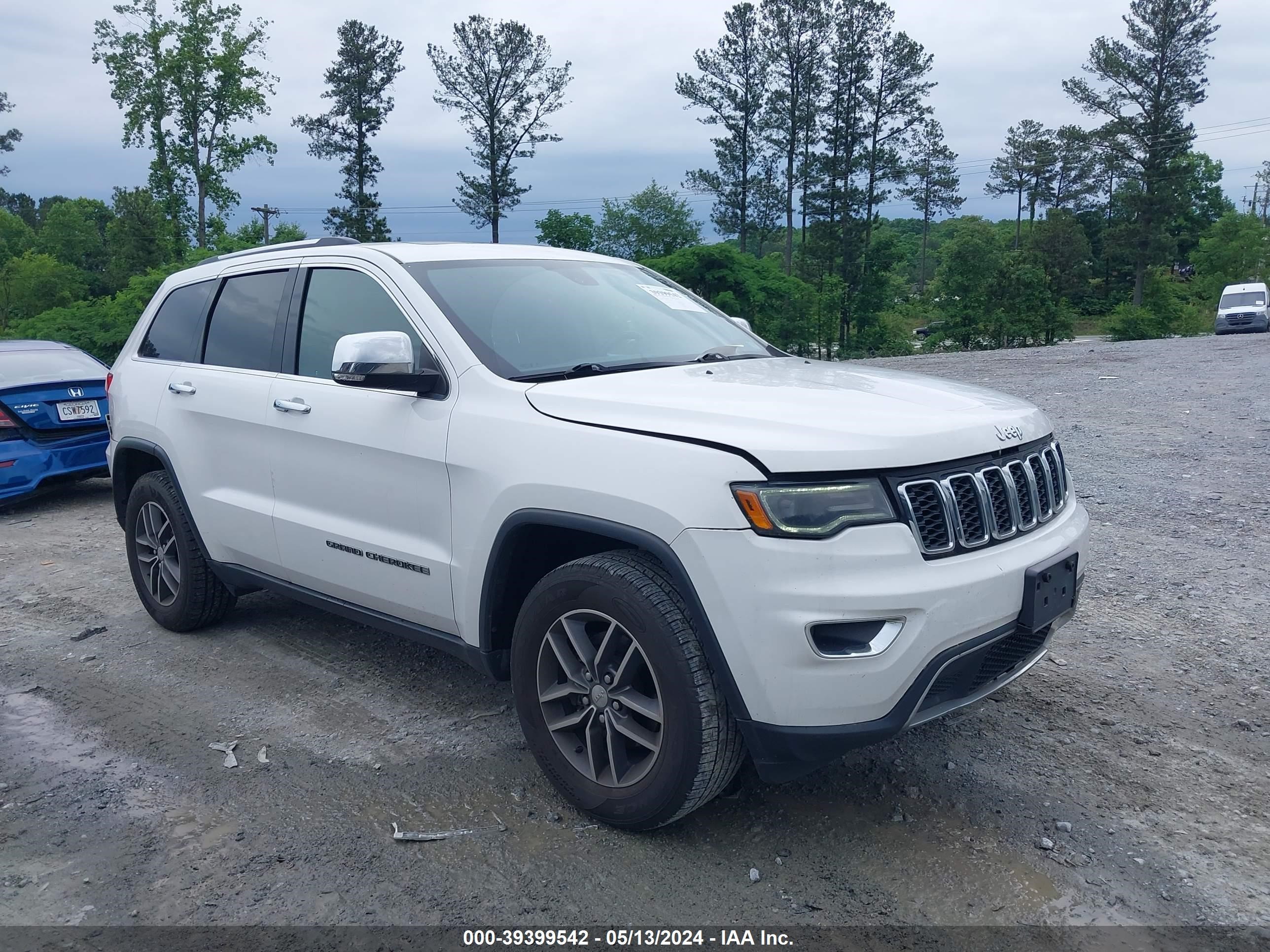 2017 Jeep Grand Cherokee Limited 4X2 vin: 1C4RJEBG1HC779706