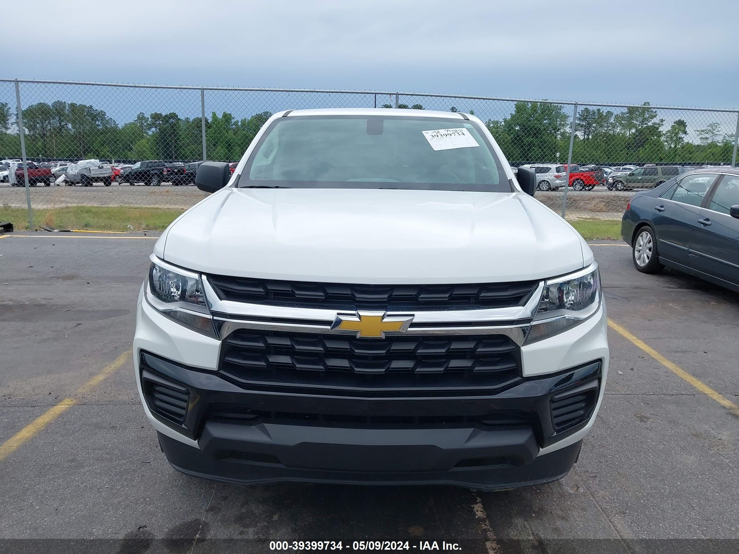 2022 Chevrolet Colorado 2Wd Short Box Wt vin: 1GCGSBEN2N1119131