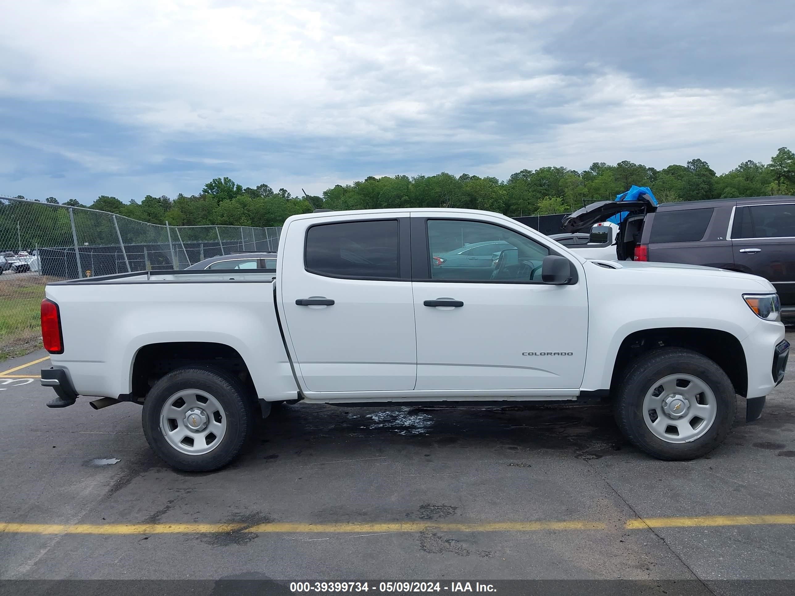 2022 Chevrolet Colorado 2Wd Short Box Wt vin: 1GCGSBEN2N1119131