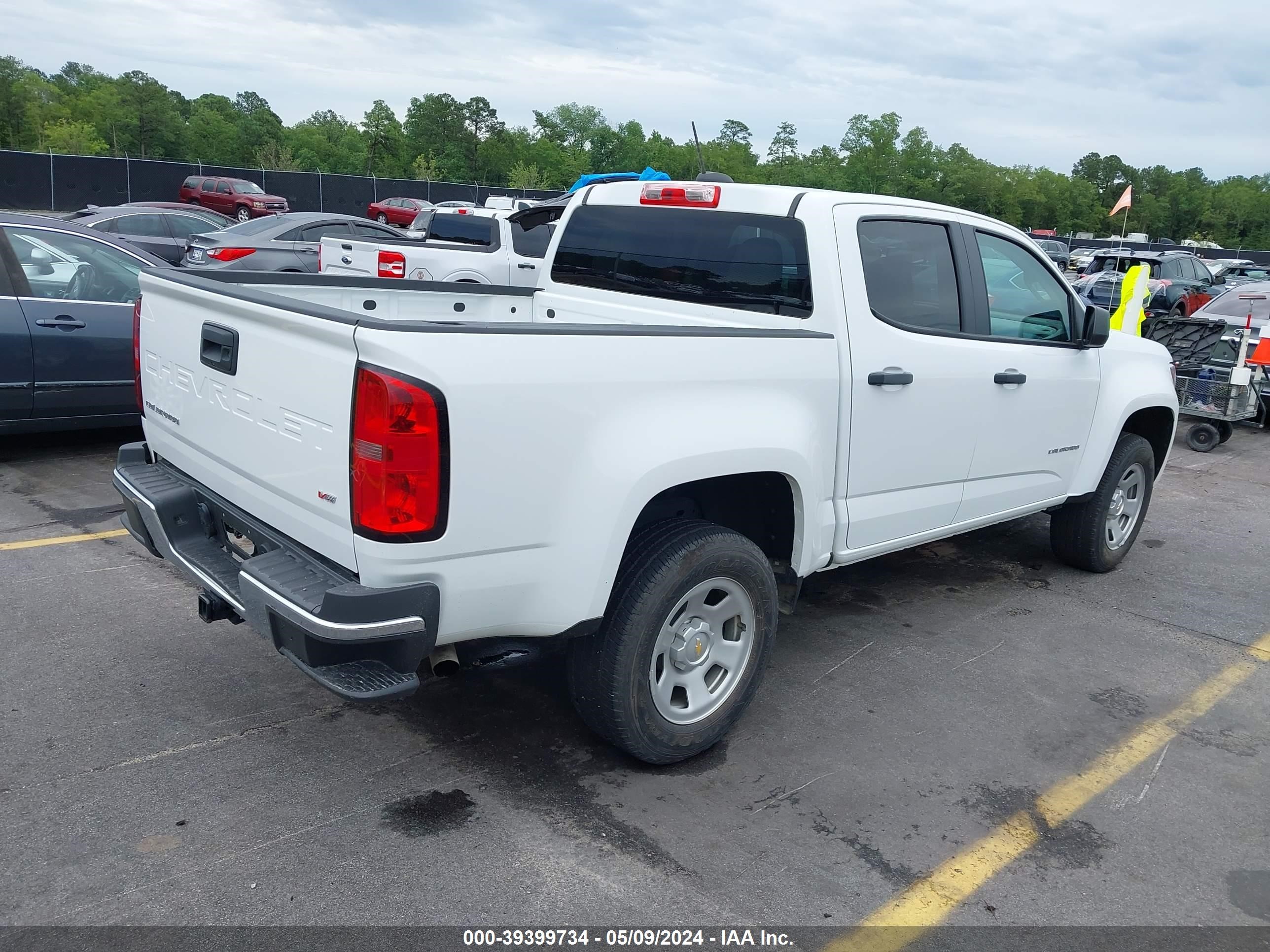 2022 Chevrolet Colorado 2Wd Short Box Wt vin: 1GCGSBEN2N1119131