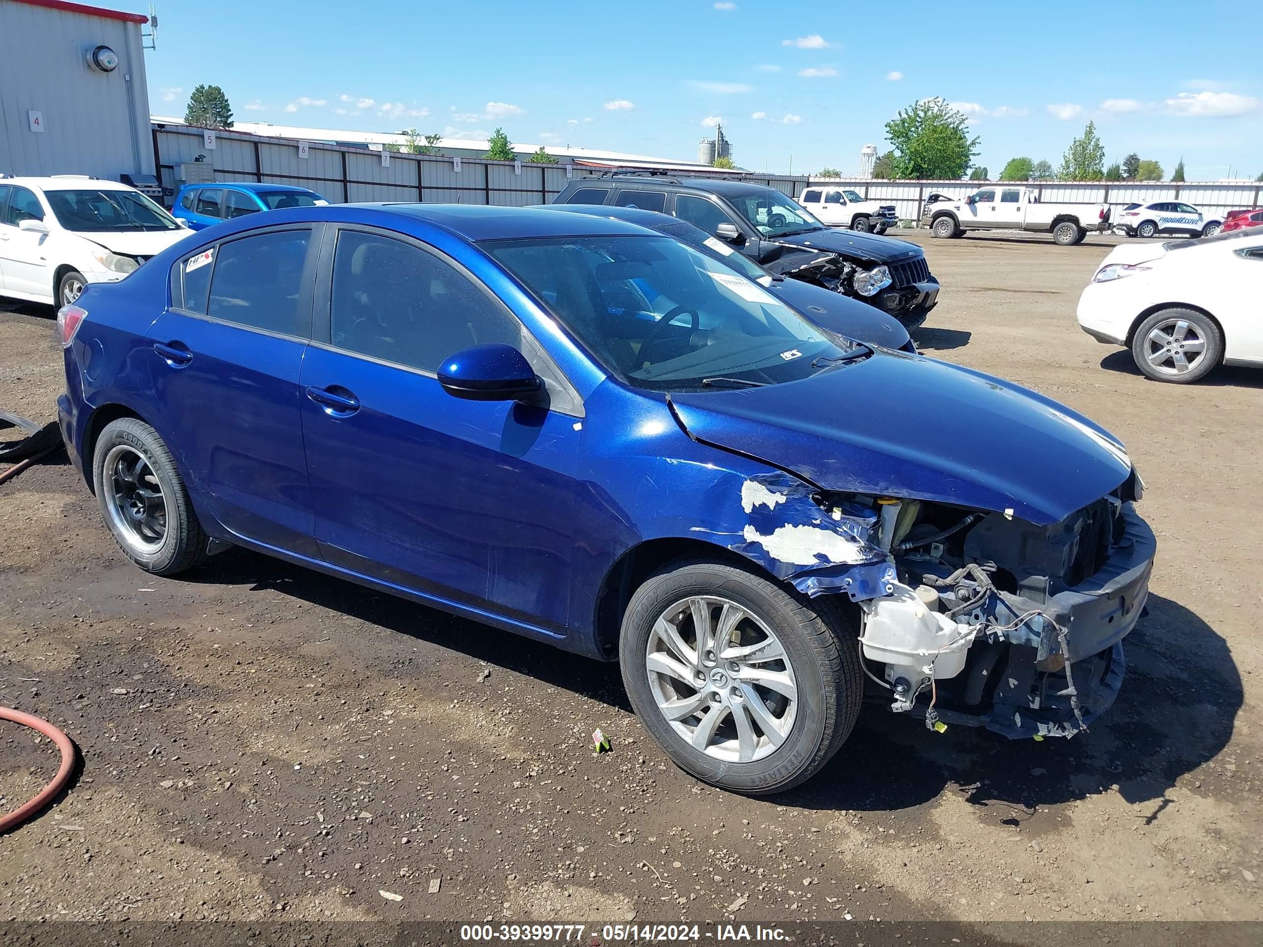 2012 Mazda Mazda3 I Grand Touring vin: JM1BL1W73C1542010