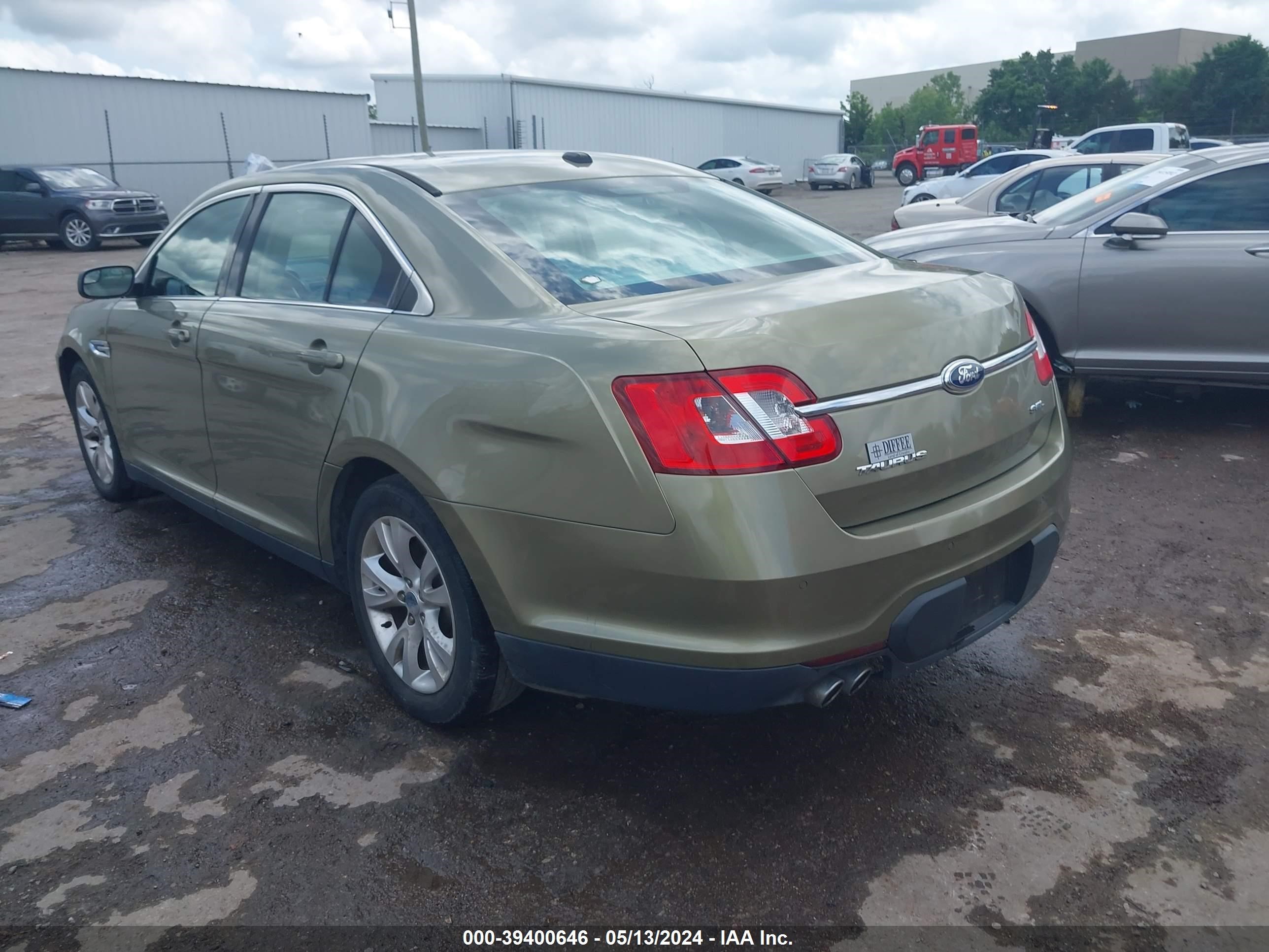 2012 Ford Taurus Sel vin: 1FAHP2EW6CG110902