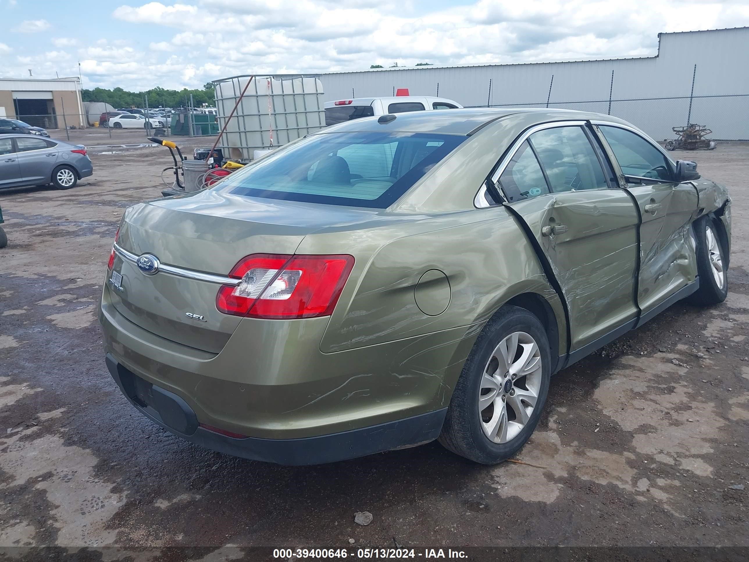 2012 Ford Taurus Sel vin: 1FAHP2EW6CG110902