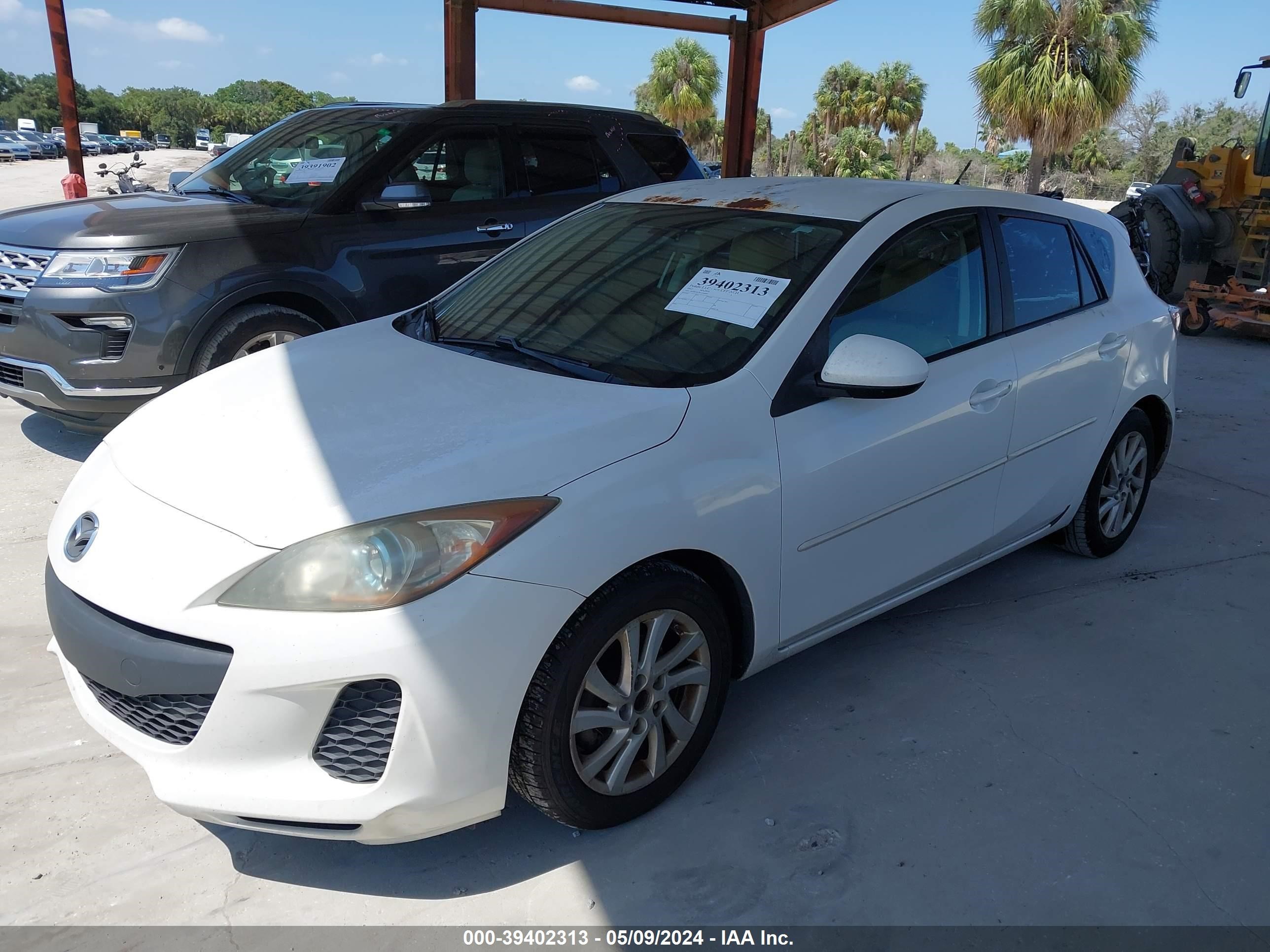 2012 Mazda Mazda3 I Touring vin: JM1BL1L79C1566493